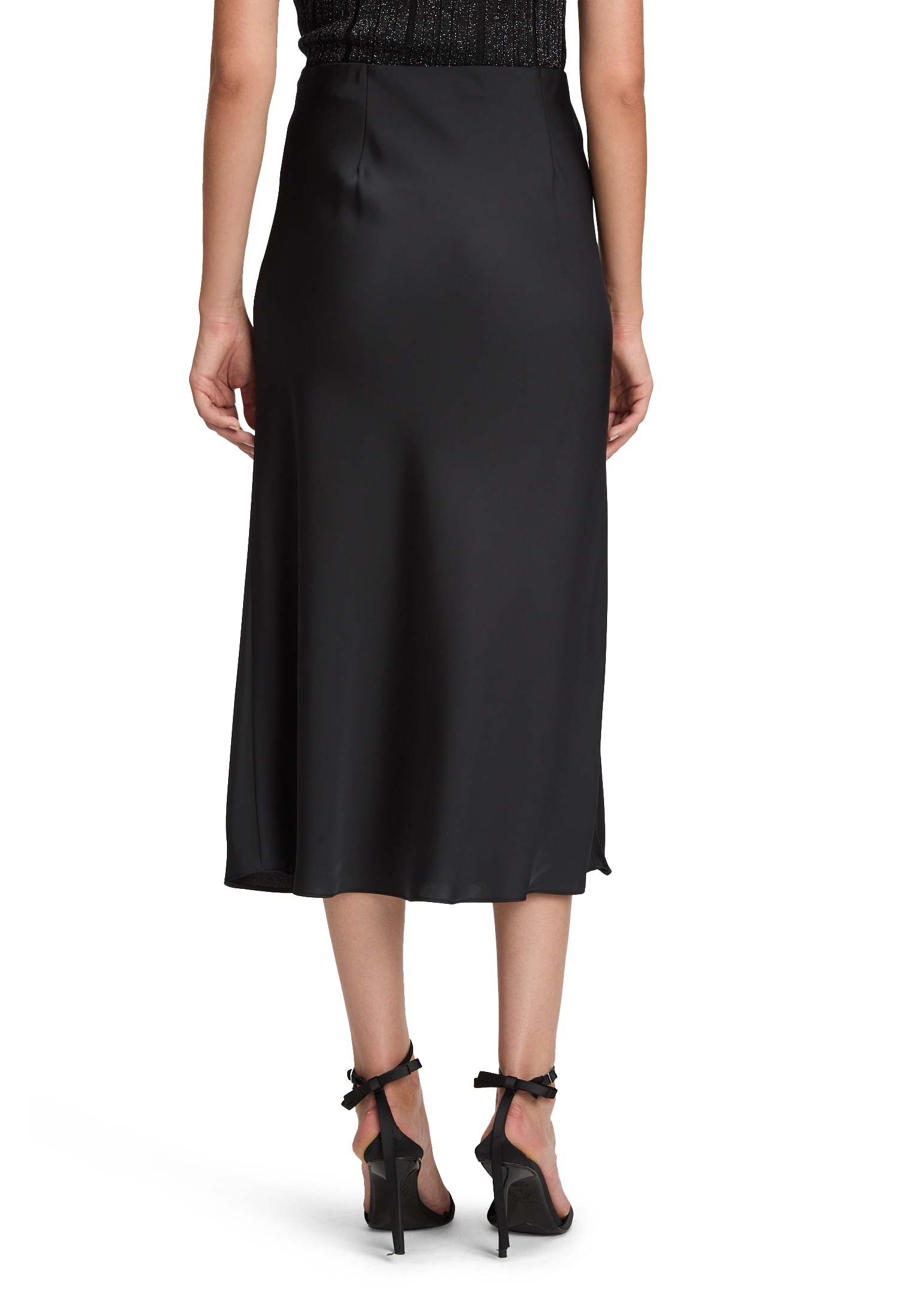 Betty&Co Midirock »Damen mit elastischem Bund«