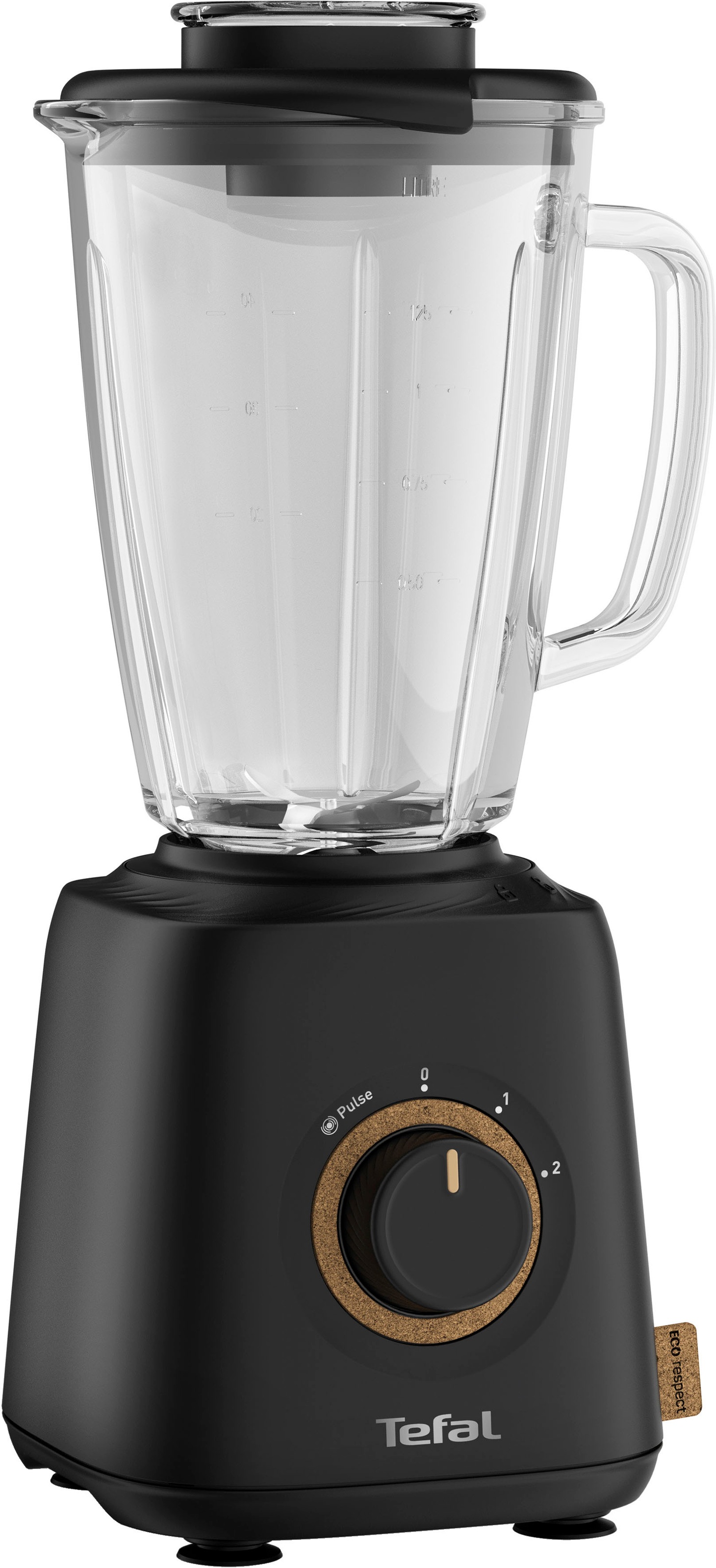 Tefal Standmixer »Eco Respect«, 800 W, im Öko-Design, 1,75 L, 4 Klingen, BL46EN