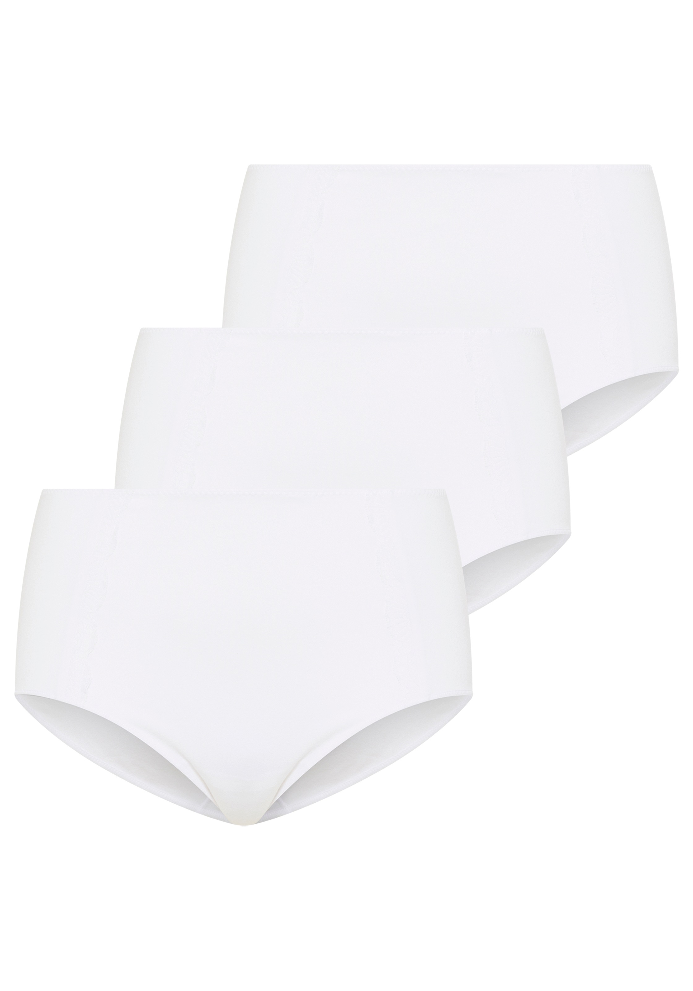 YSABEL MORA Maxislip "BASIC COLLECTION COTTON WITH LACE", mit romantischem günstig online kaufen