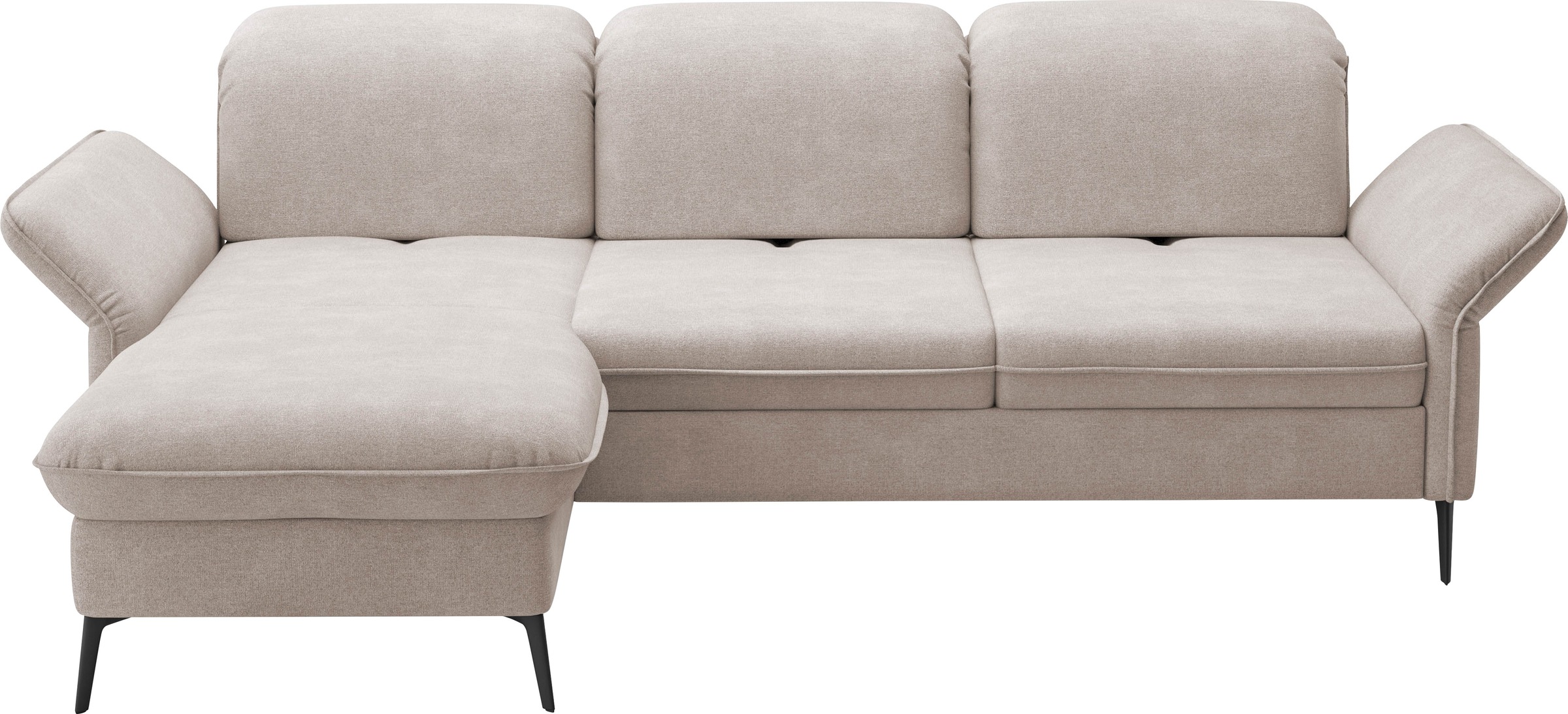 sit&more Ecksofa "Emely, inkl. Sitztiefenverstellung" wahlweise mit Bettfun günstig online kaufen