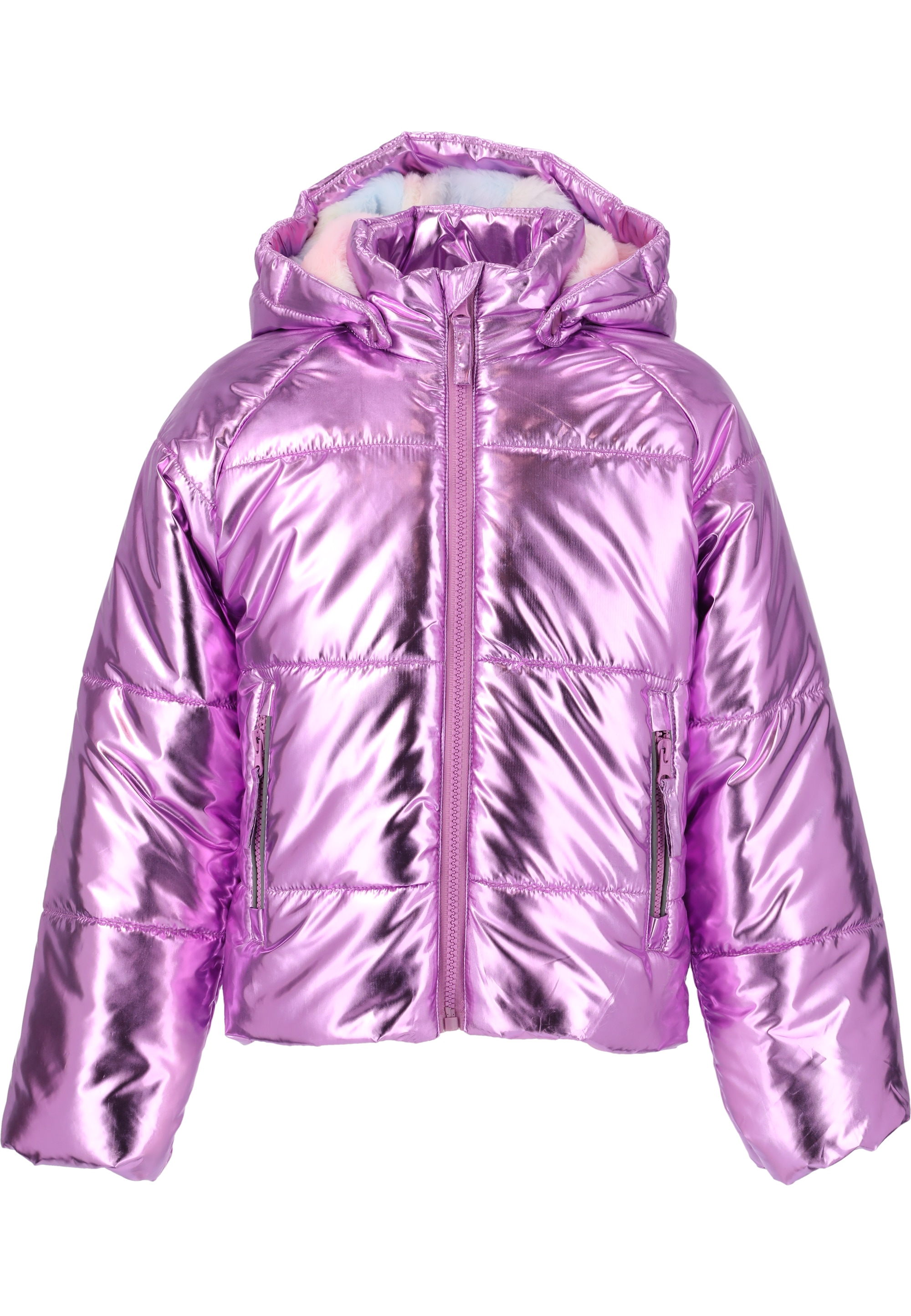 ZIGZAG Steppjacke "Fantasy", im stylischen Metallic-Look