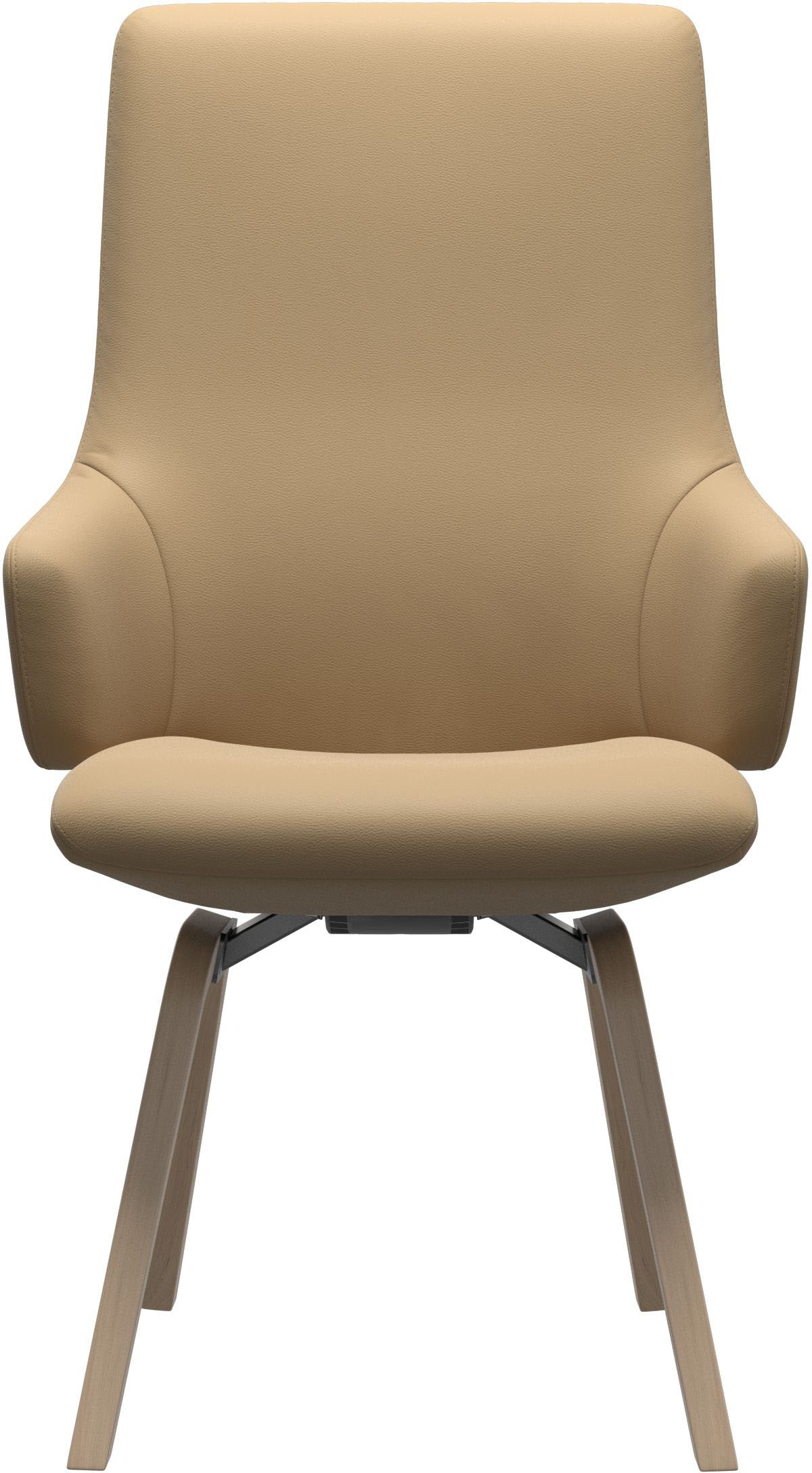 Thumbnail - Stressless "Laurel" () High Back mit Armlehne, Größe L, mit schräggestellten Beinen in Eiche