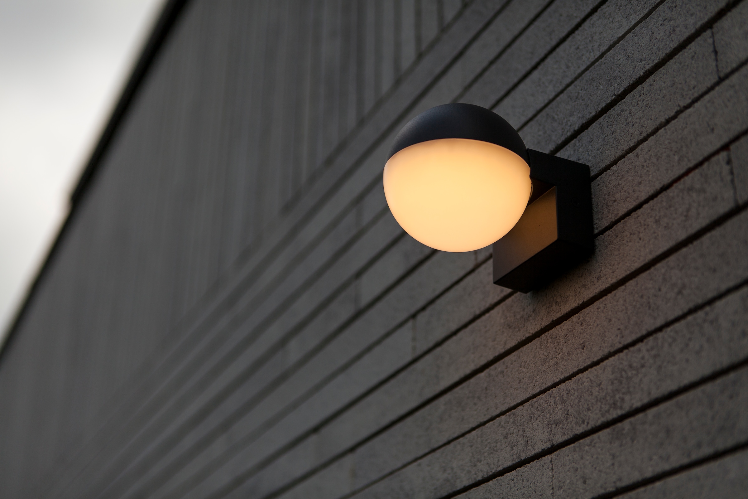 LUTEC LED Außen-Wandleuchte »LED-Aussenwandleuchte LOOMA«, 1 flammig, Leuchtmittel LED-Board | LED fest integriert, drehbarer Kopf