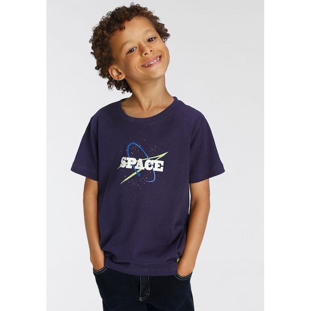 Scout T-Shirt »SPACE«, (Packung, 2er-Pack), aus Bio-Baumwolle | BAUR