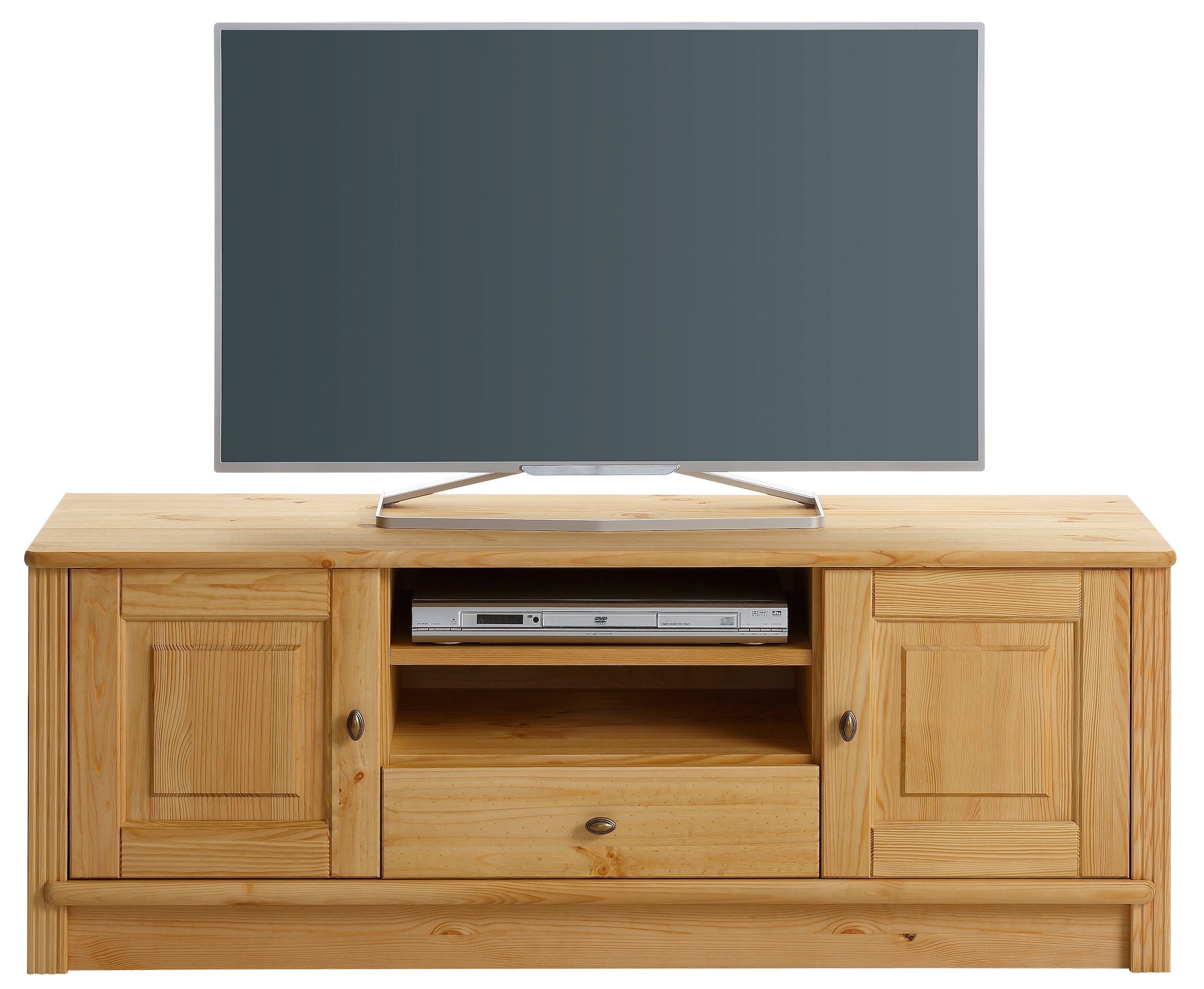 Home affaire TV-Board »Soeren«, aus massiver Kiefer, Breite 131 cm, stilvolles Design