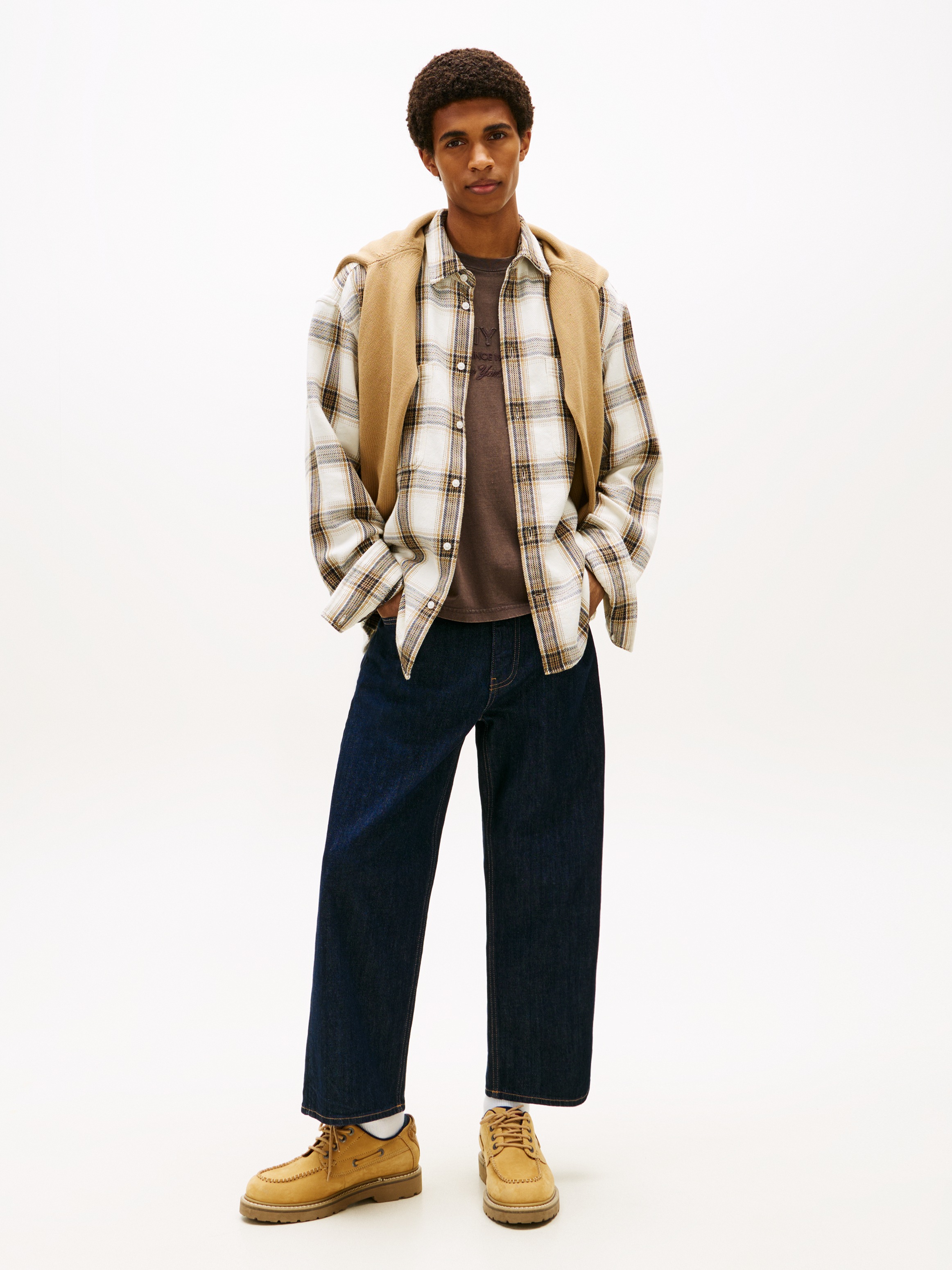 Thumbnail - Tommy Jeans Relax-fit-Jeans "JAIMIE RELAXED STRAIGHT CROPPED"