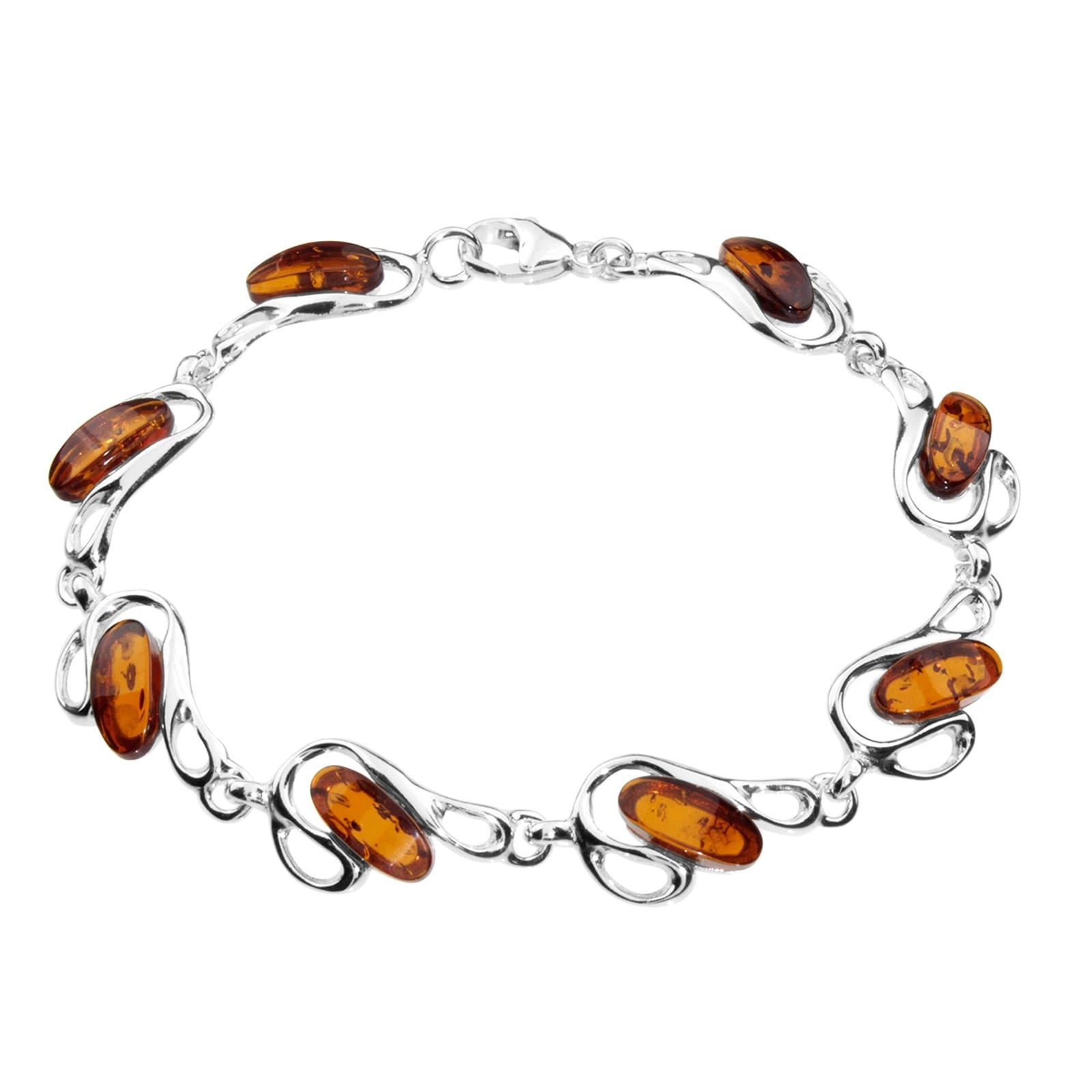 "Armband OSTSEE-SCHMUCK ""Ostsee-Schmuck Armband Ortrun Armband Ortrun"", silber, Armbänder, Damen, 18cm, Silber 925 (Sterlingsilber), Armband"