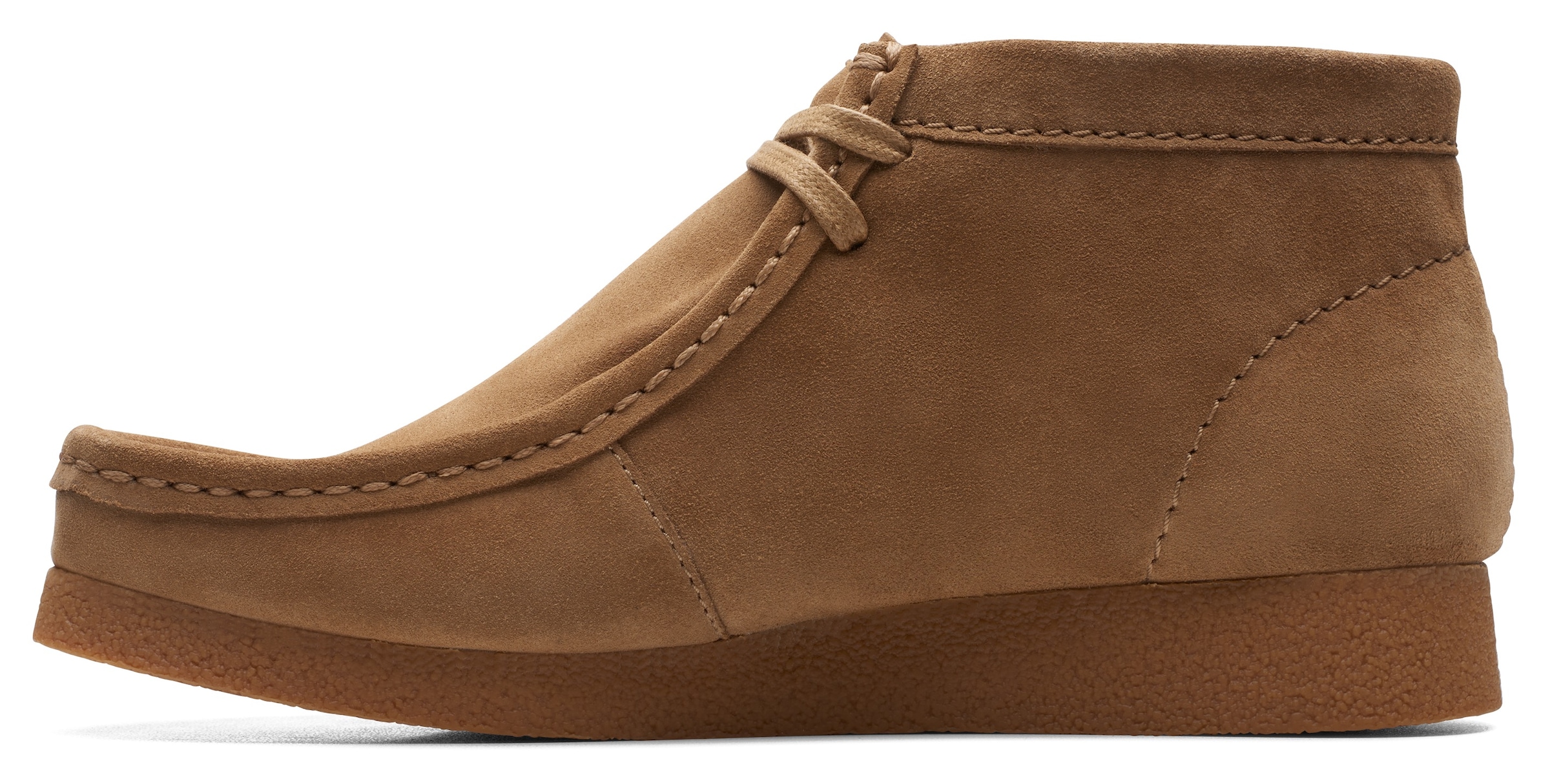 Clarks Schnürboots »Wallabee«, Desert Boots, High Top Sneaker mit Wechselfußbett