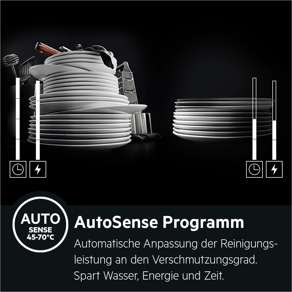AEG Standgeschirrspüler Serie 6000 »FFB6491AZW«, 14 Maßgedecke, SatelliteClean - bessere Sprühreichweite
