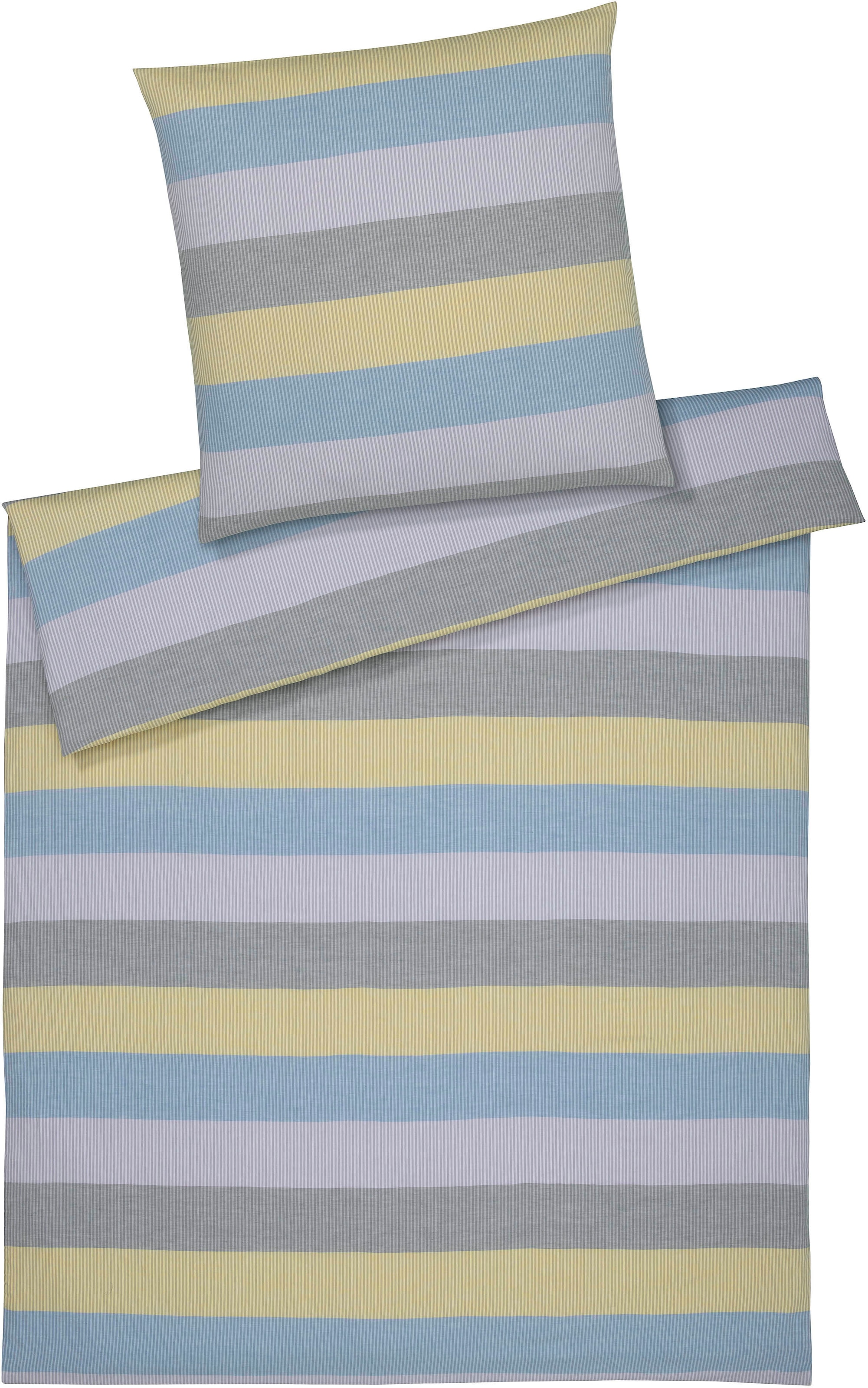 Elegante Bettwäsche "Glee" 2 Stk. angenehmes Hautgefühl günstig online kaufen