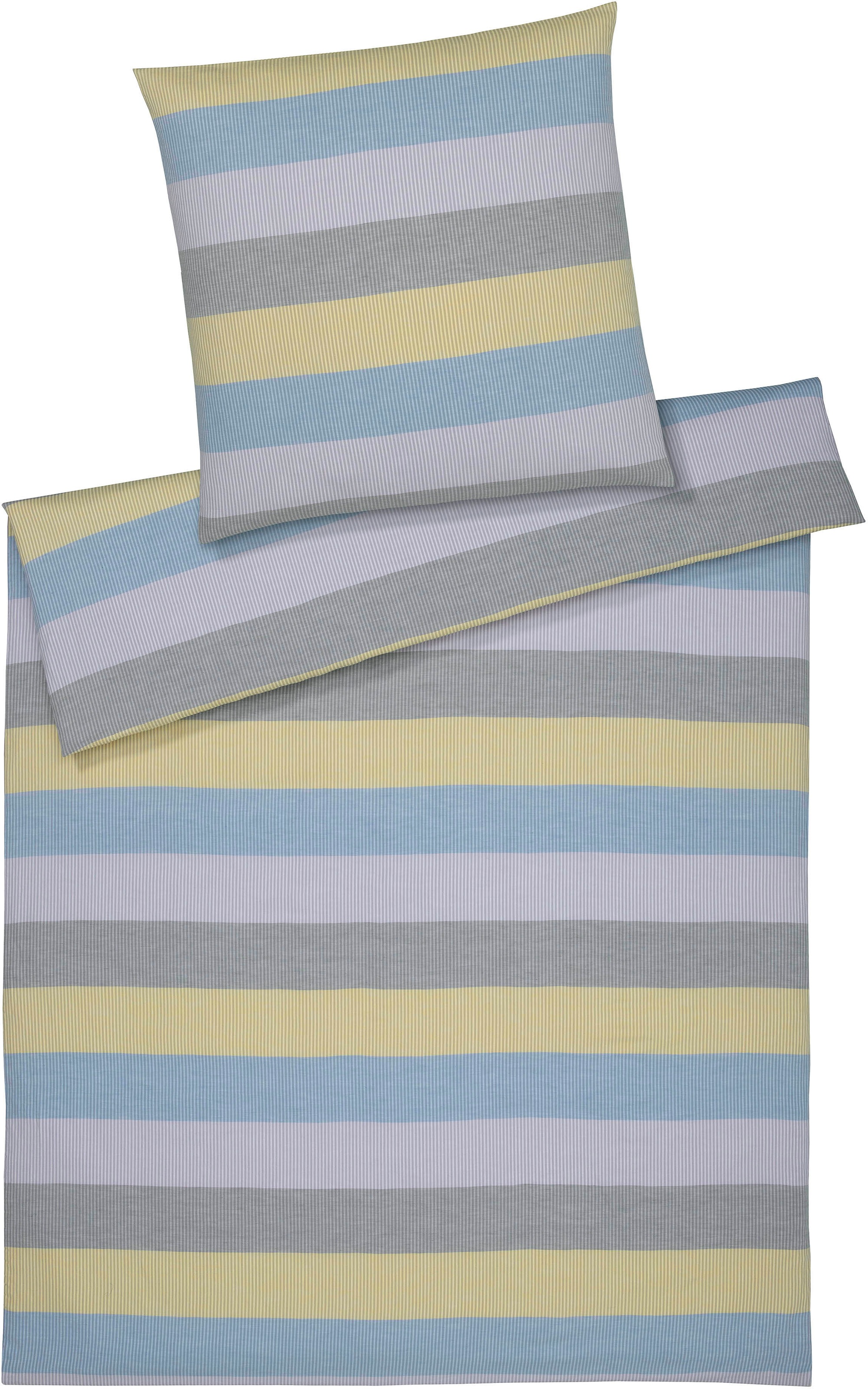 Elegante Bettwäsche "Glee" 2 Stk. tlg. angenehmes Hautgefühl günstig online kaufen