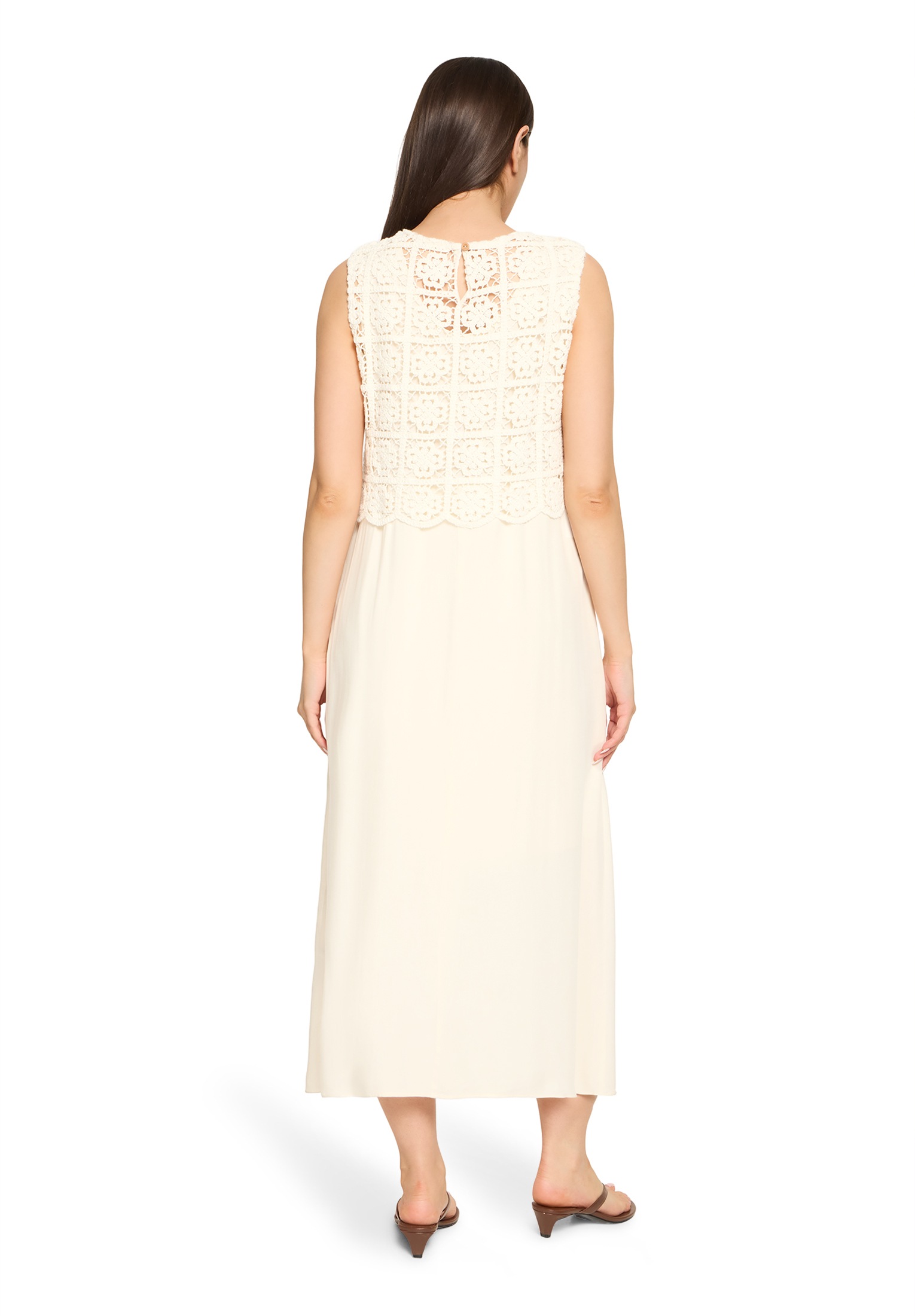 Cartoon Druckkleid »Damen mit Stickerei« Nahttasche