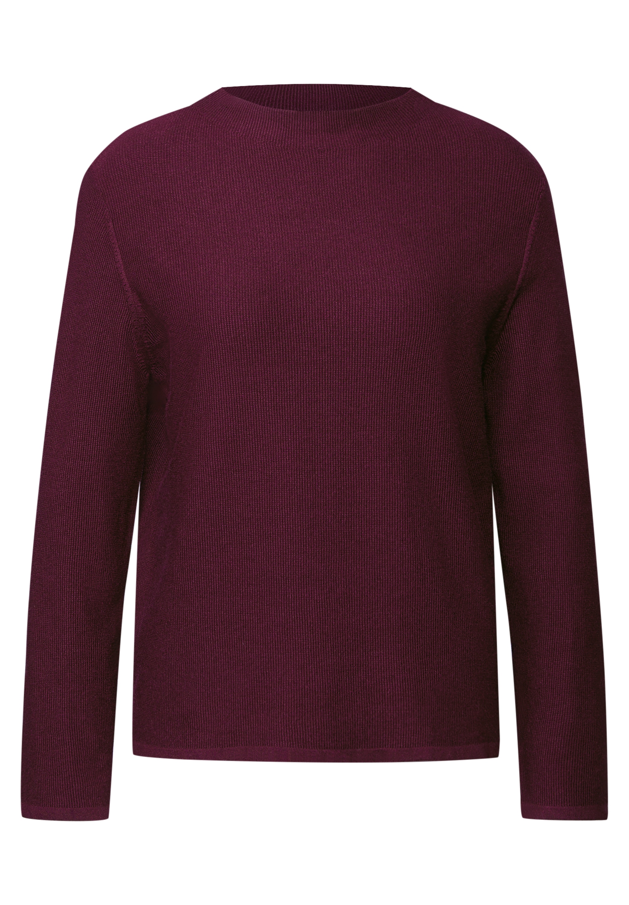 STREET ONE Strickpullover, aus softem Materialmix