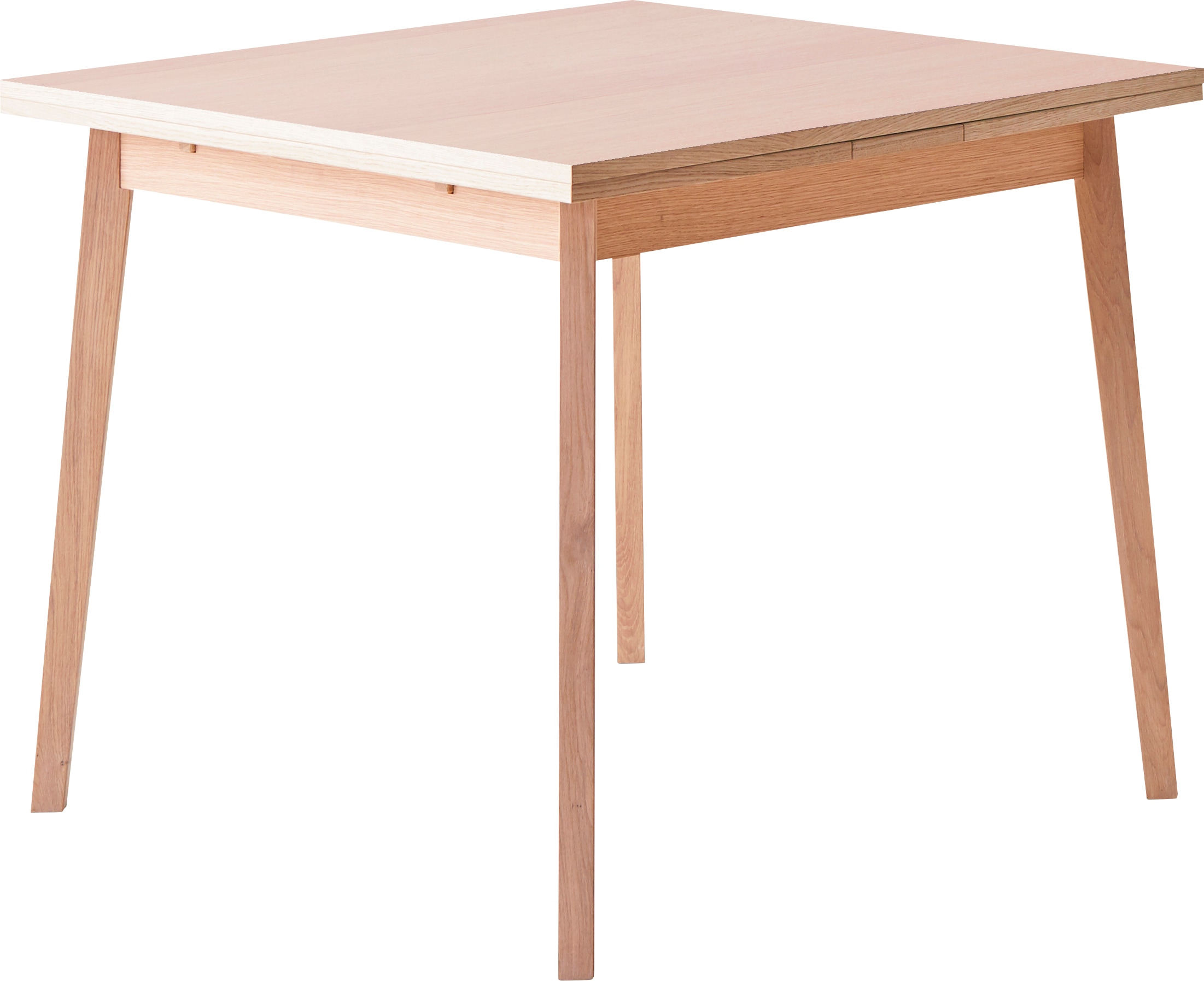 Hammel Furniture cm, Hammel by aus »Basic Gestell BAUR Tischplatte 90(164)x90 kaufen aus Esstisch Massivholz | Melamin, Single«