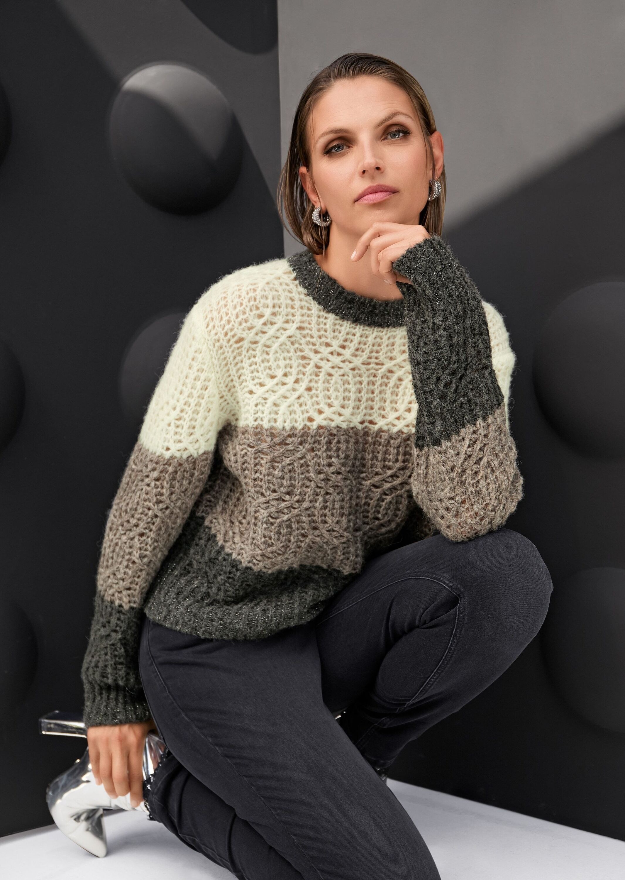 MADELEINE Longpullover »Pullover Pullover«
