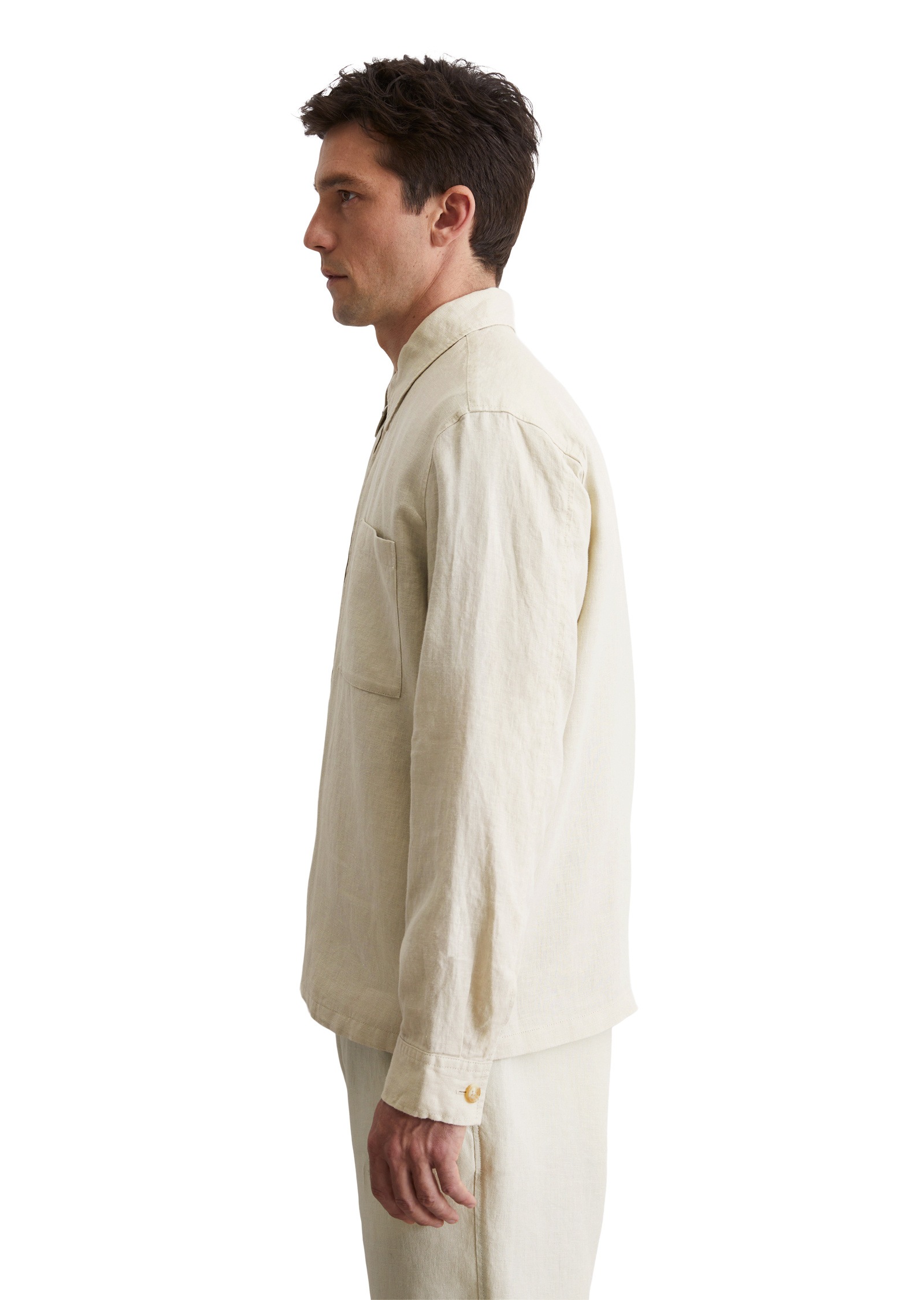 Marc O'Polo Kurzjacke »aus reinem Leinen«, ohne Kapuze