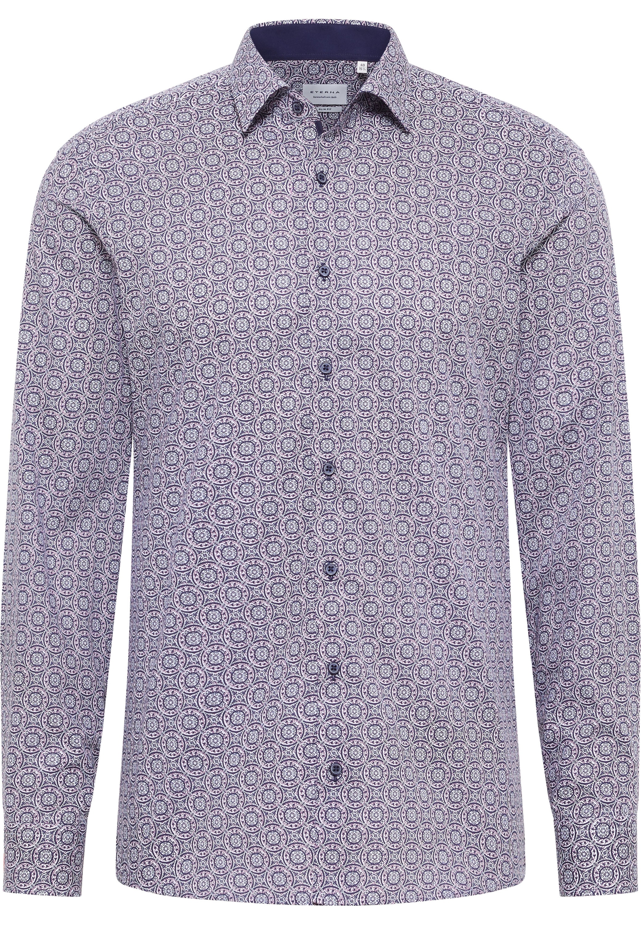 Eterna Langarmhemd »SLIM FIT« NON IRON (bügelfrei)