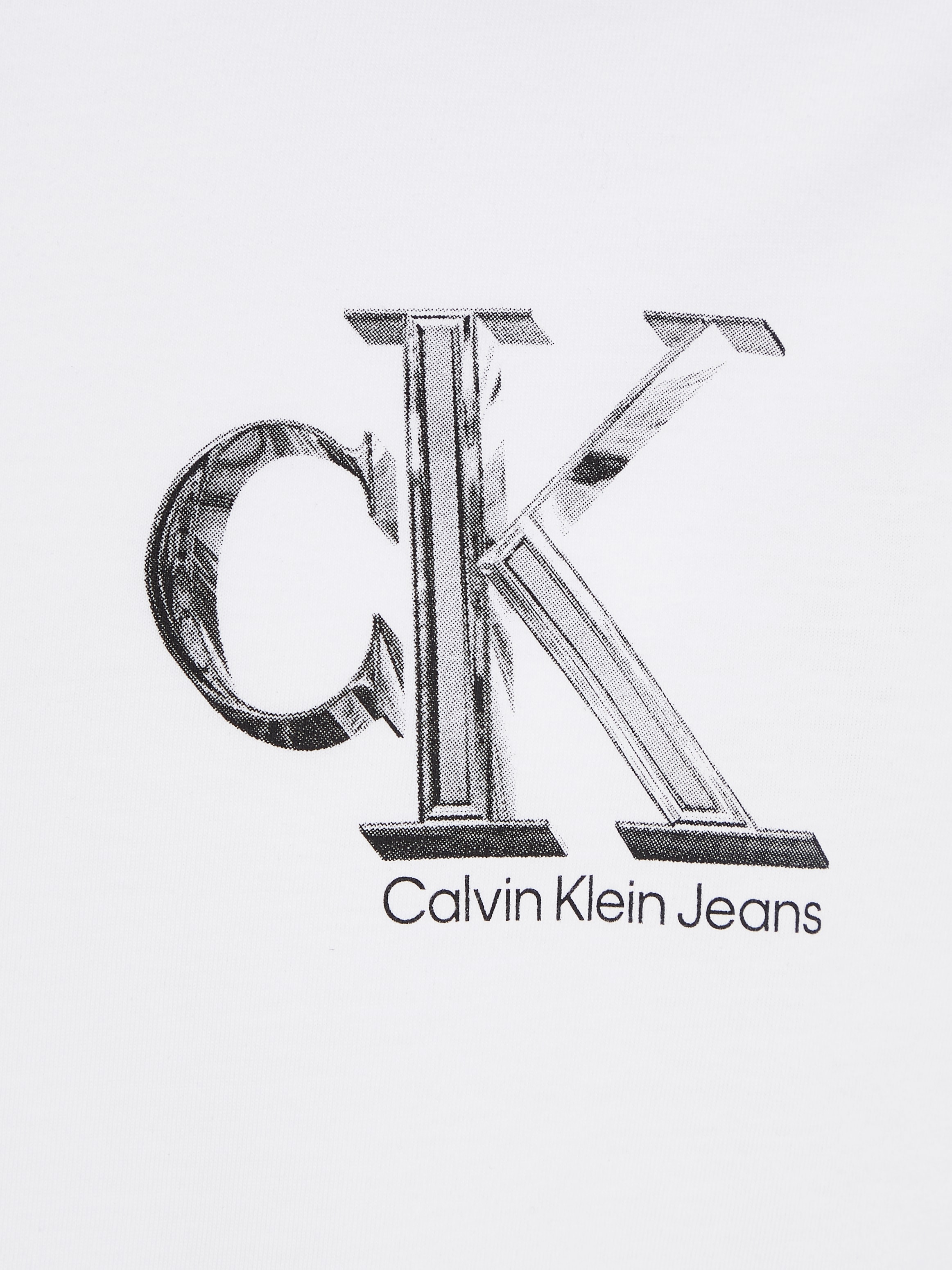 Calvin Klein Jeans T-Shirt »META MONOGRAM TEE«, mit Logodruck