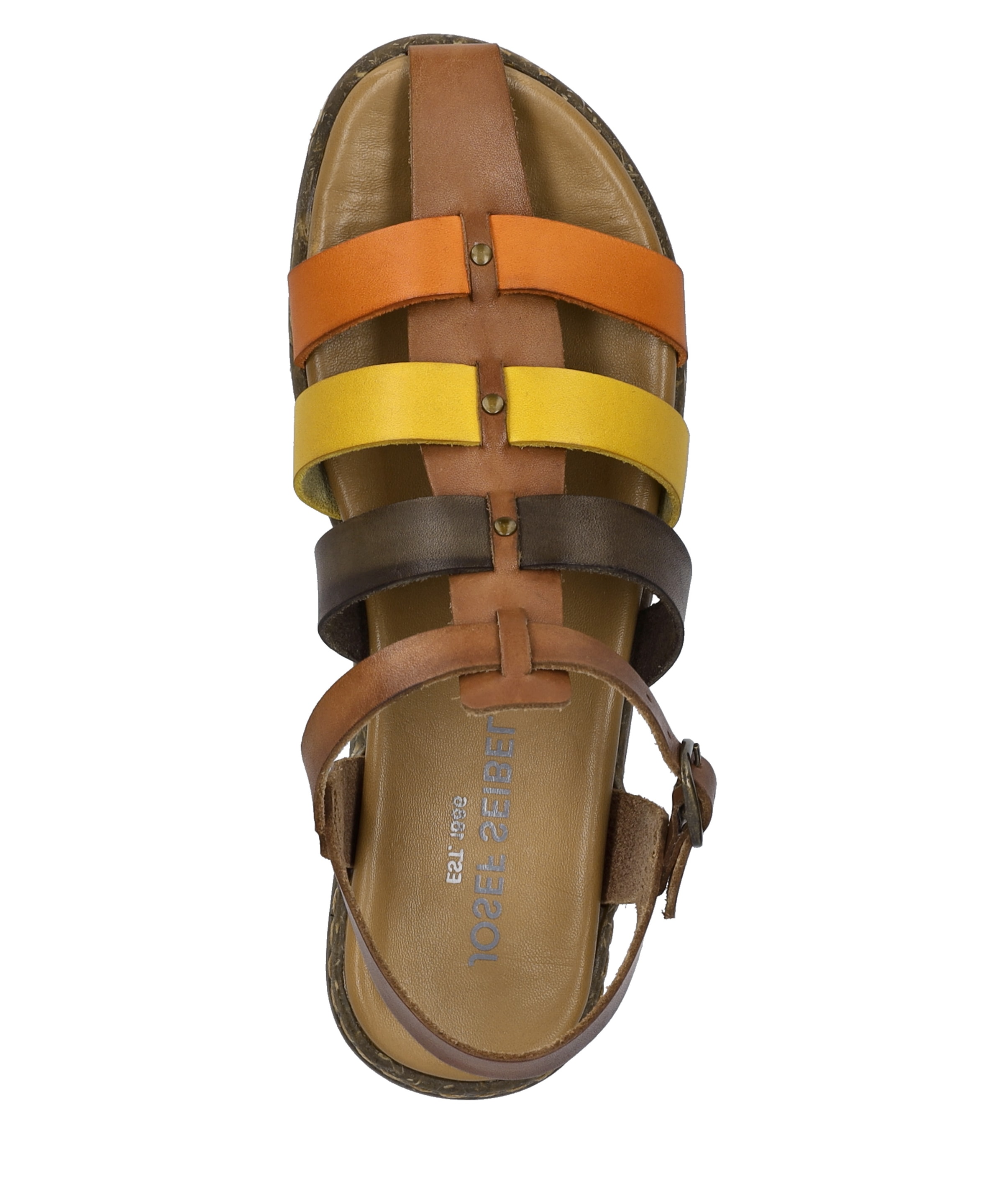 Josef Seibel Sandale »Fabricia 04, cognac-multi«