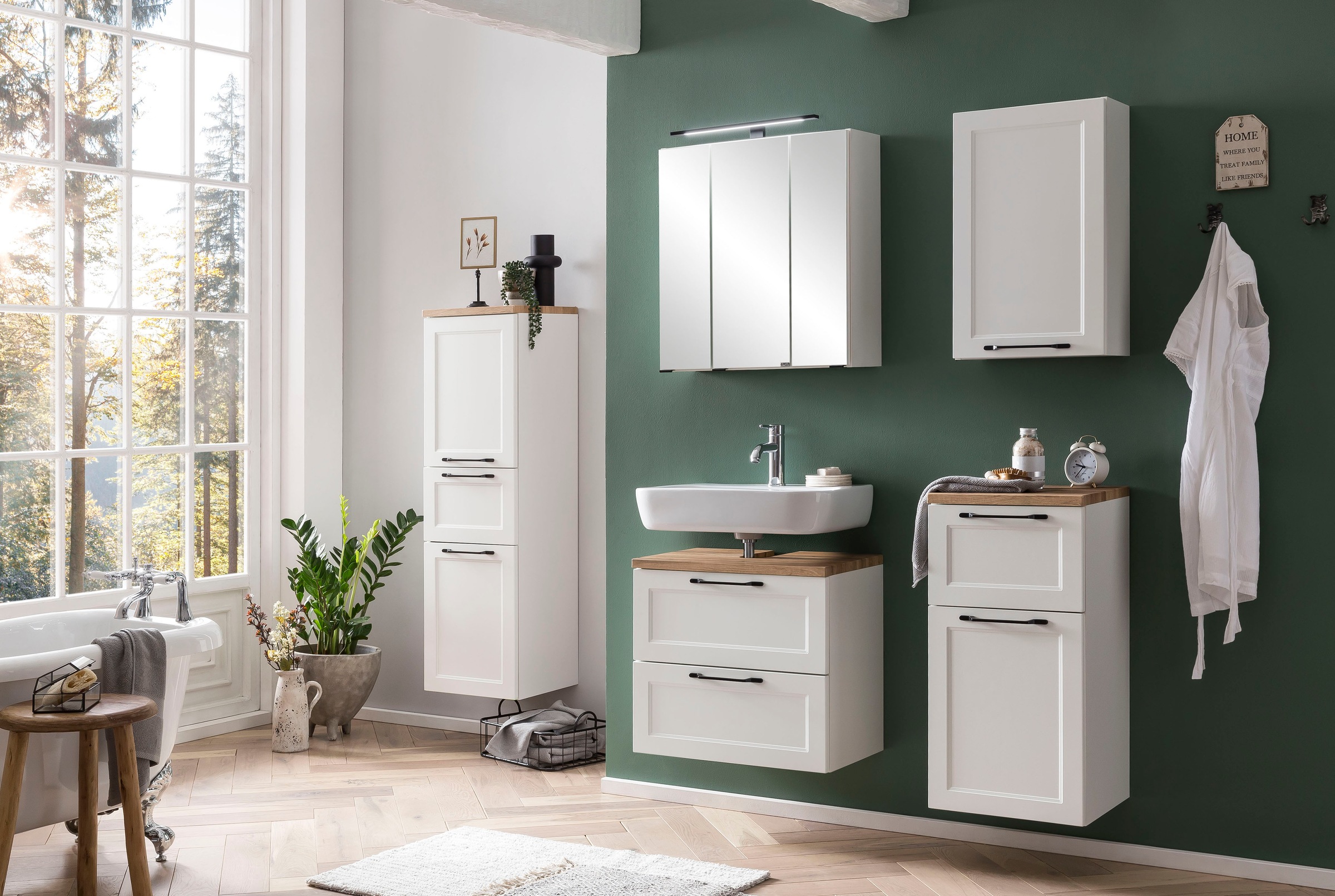 welltime Spiegelschrank »Lana«, Badmöbel, 60 cm breit