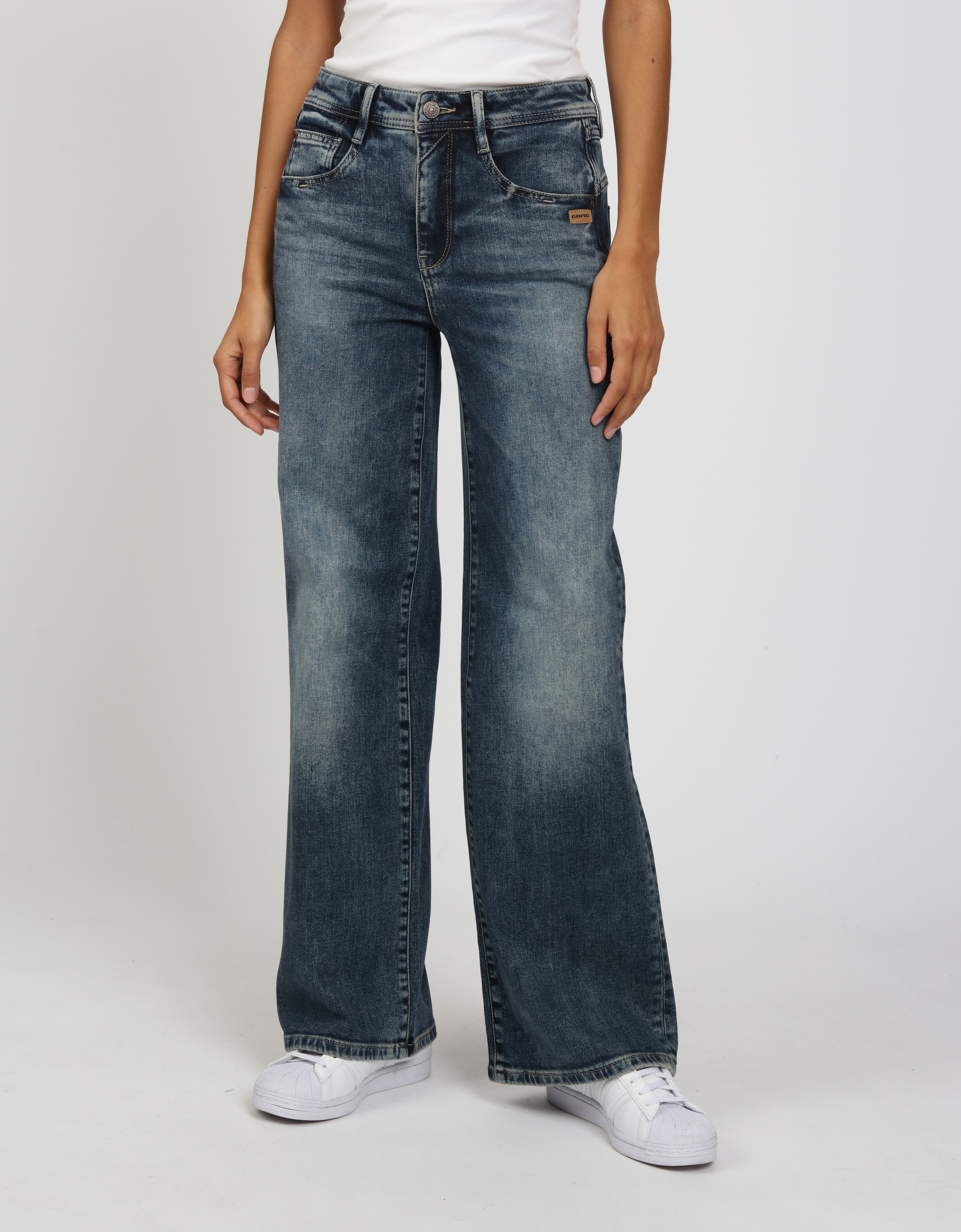 GANG Weite Jeans "GANG Jeans Wide Fit 94AMELIE WIDE" günstig online kaufen