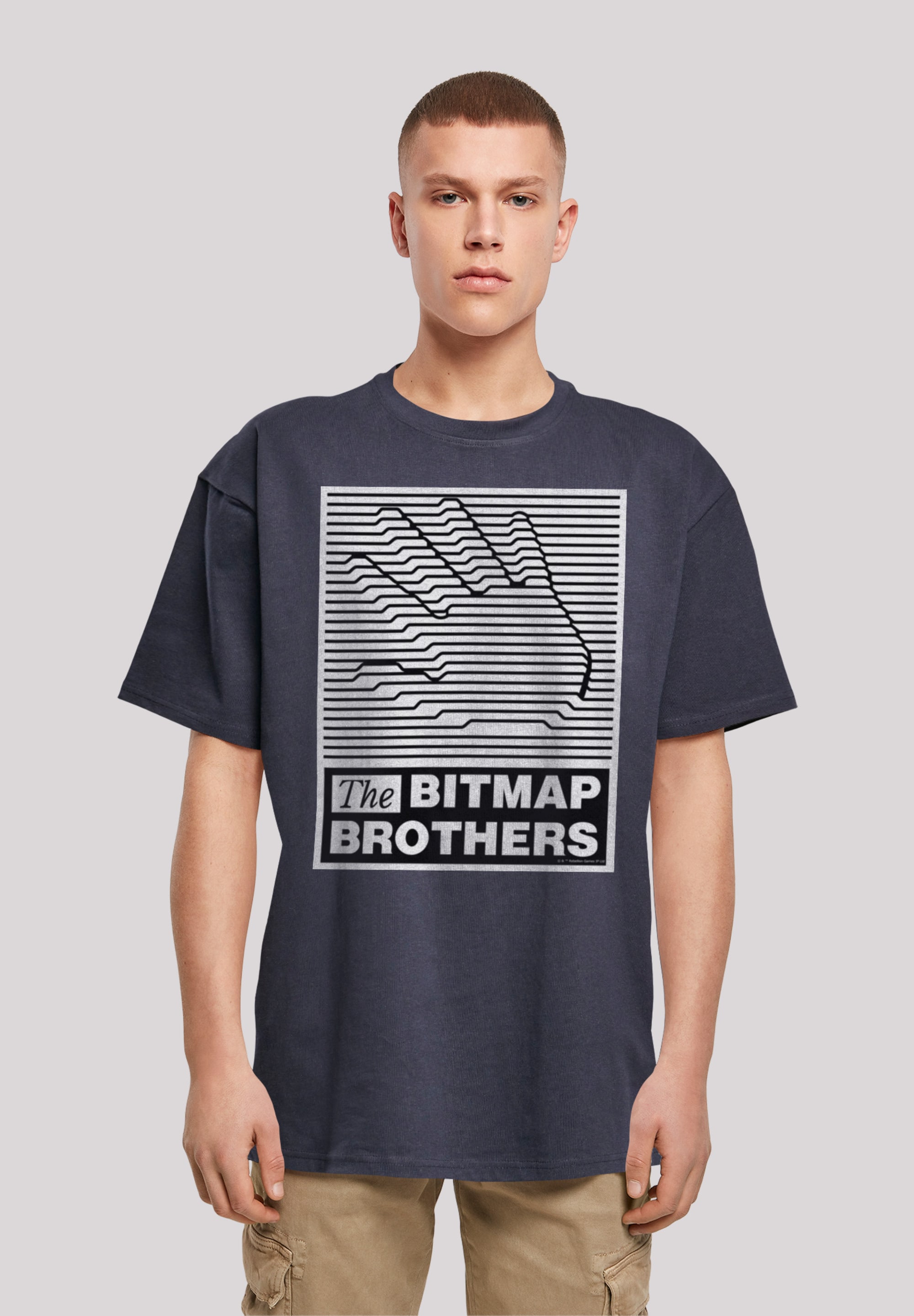 F4NT4STIC T-Shirt "Bitmap Bros Retro Gaming SEVENSQUARED", Print günstig online kaufen