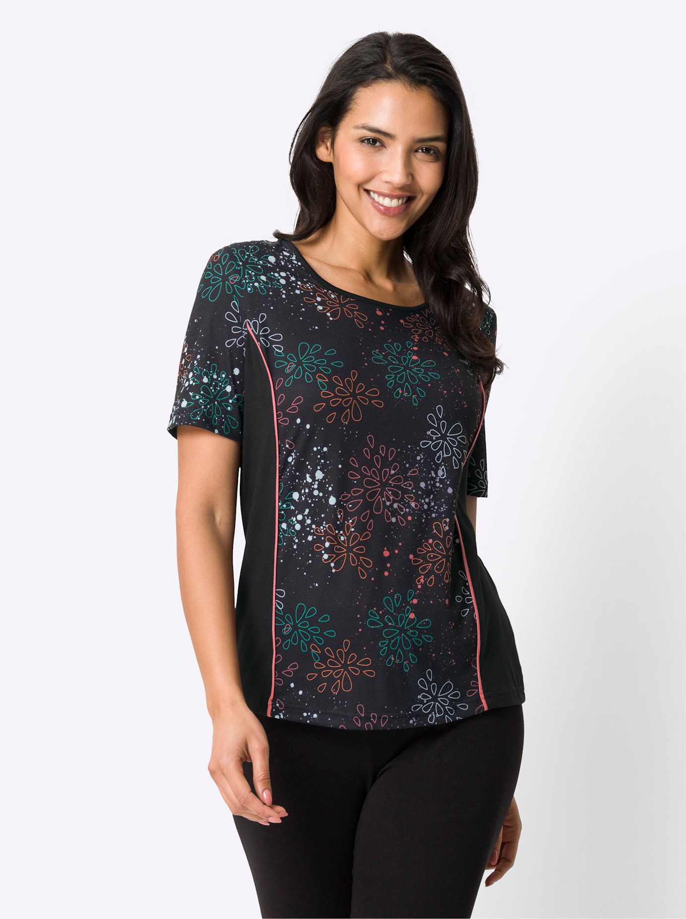 Kurzarmshirt "Freizeitshirt", 1 Stk. günstig online kaufen