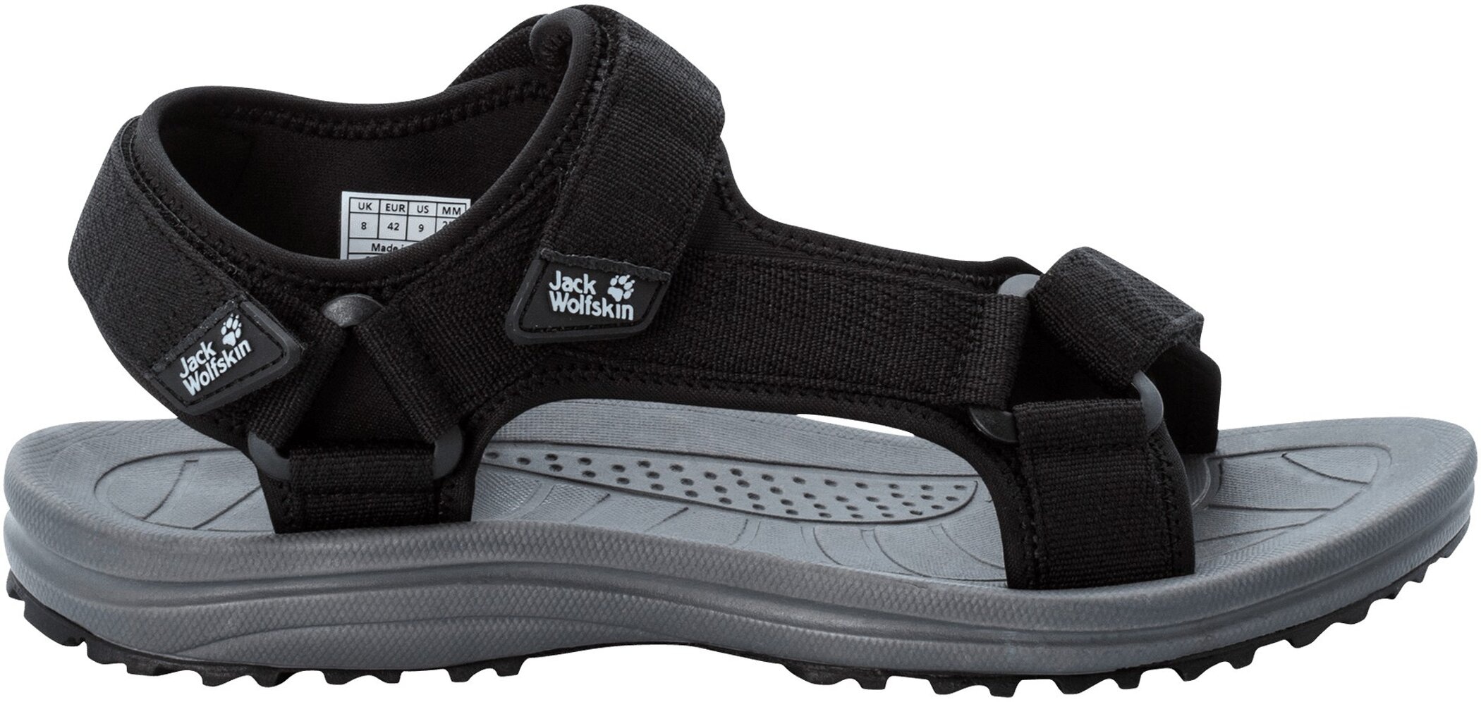 Jack Wolfskin Sandale »WAVE BREAKER M«, mit Klettverschluss