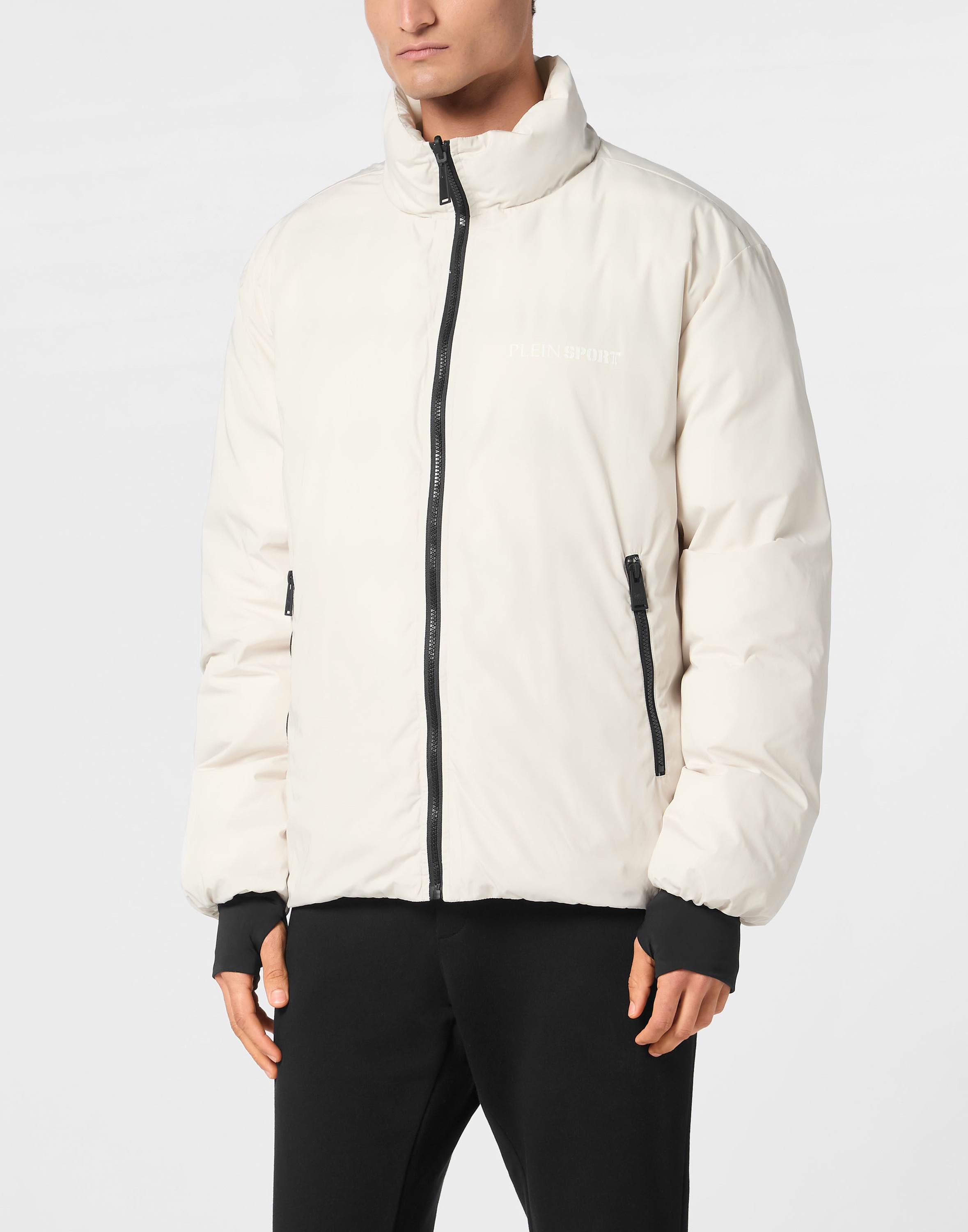 Winterjacke PLEIN SPORT "Scratch", Herren, Gr. XL, 10, grau, Obermaterial: 100% Polyamid; Futter: 100% Polyester; Füllung: 100% Polyester, Jacken Winterjacke 2
