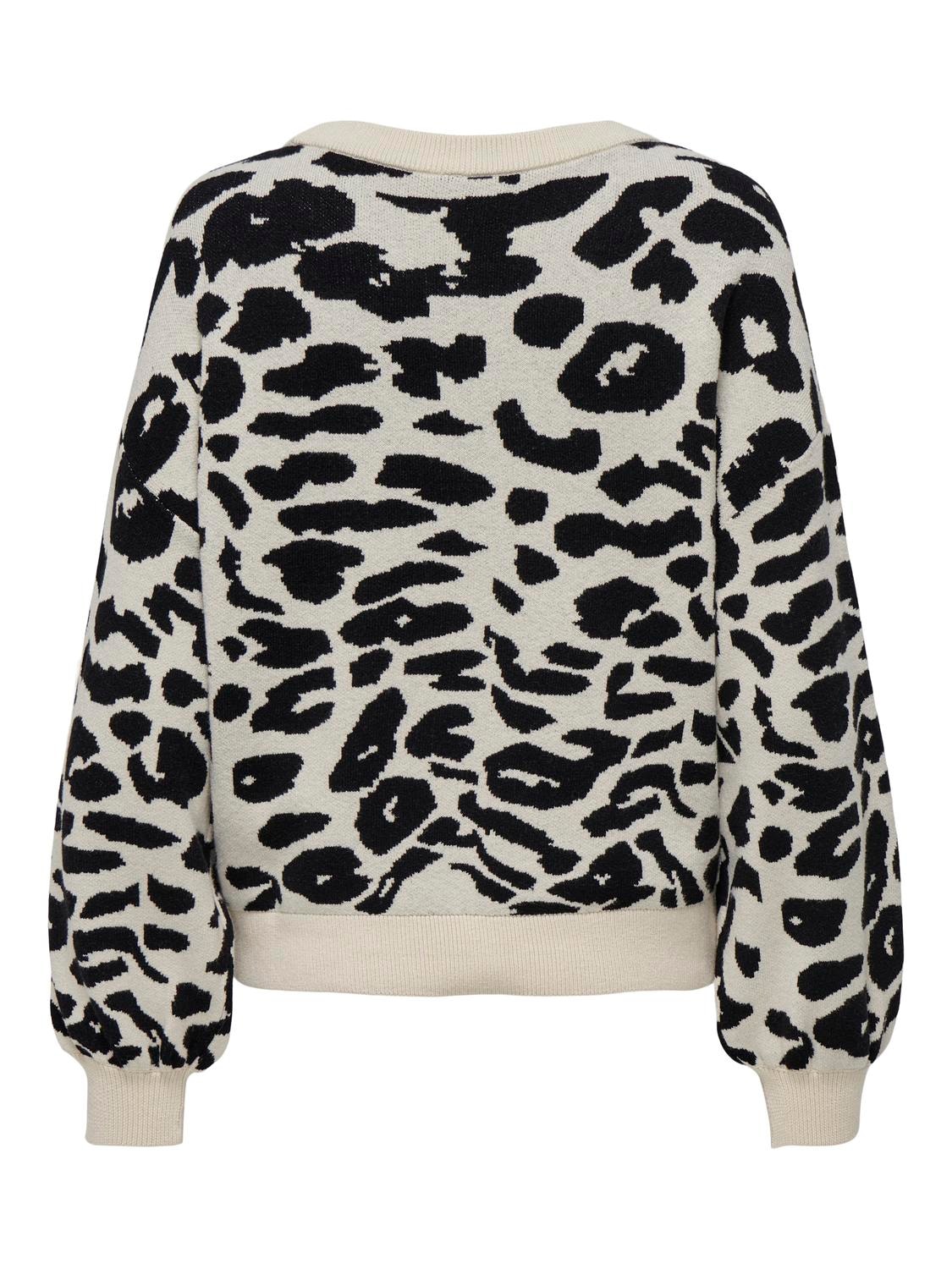 ONLY Rundhalspullover »ONLLIMA LIFE LS JQ O-NECK KNT«, mit Jaquard Strickmuster