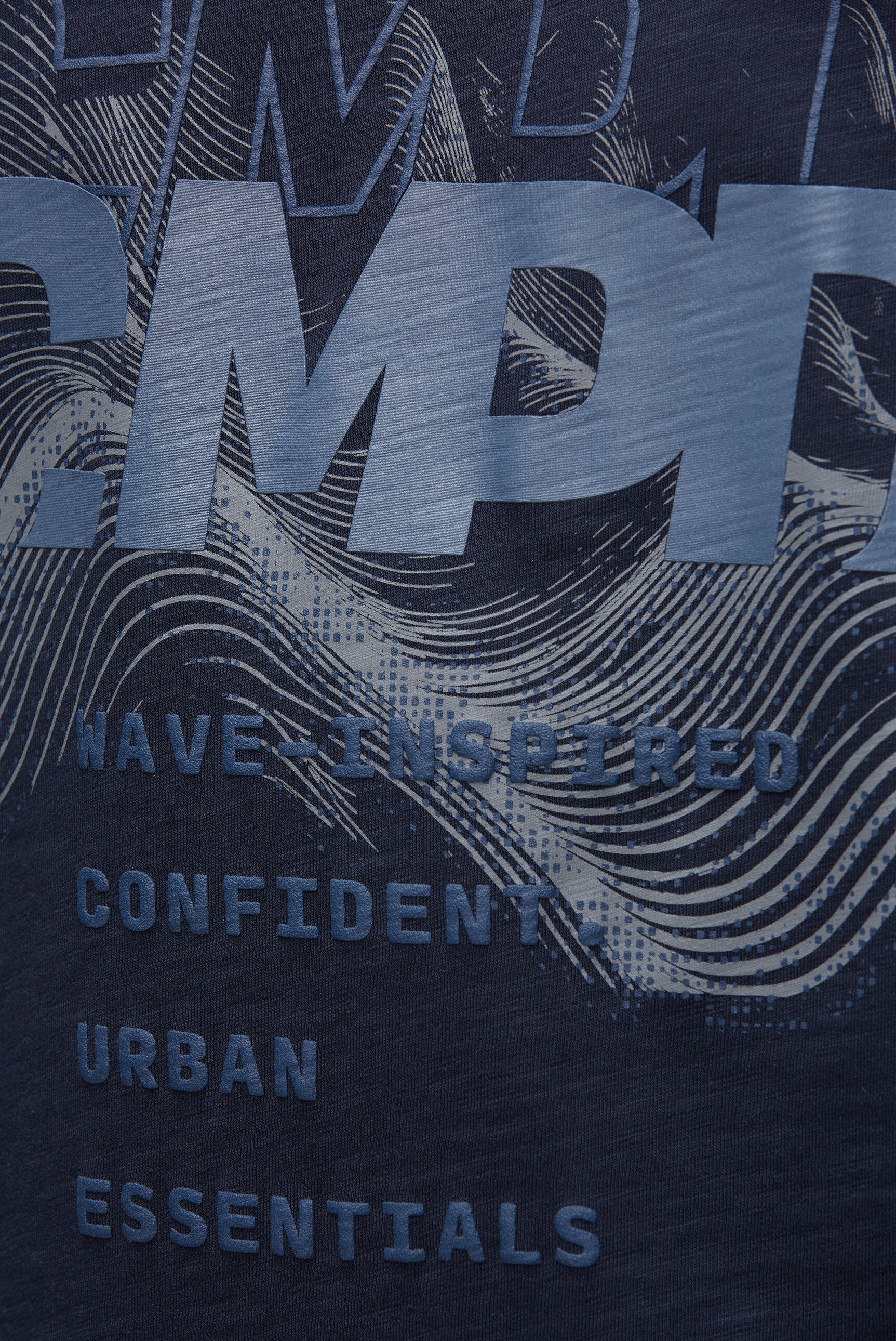 CMPD Rundhalsshirt, aus Baumwolle