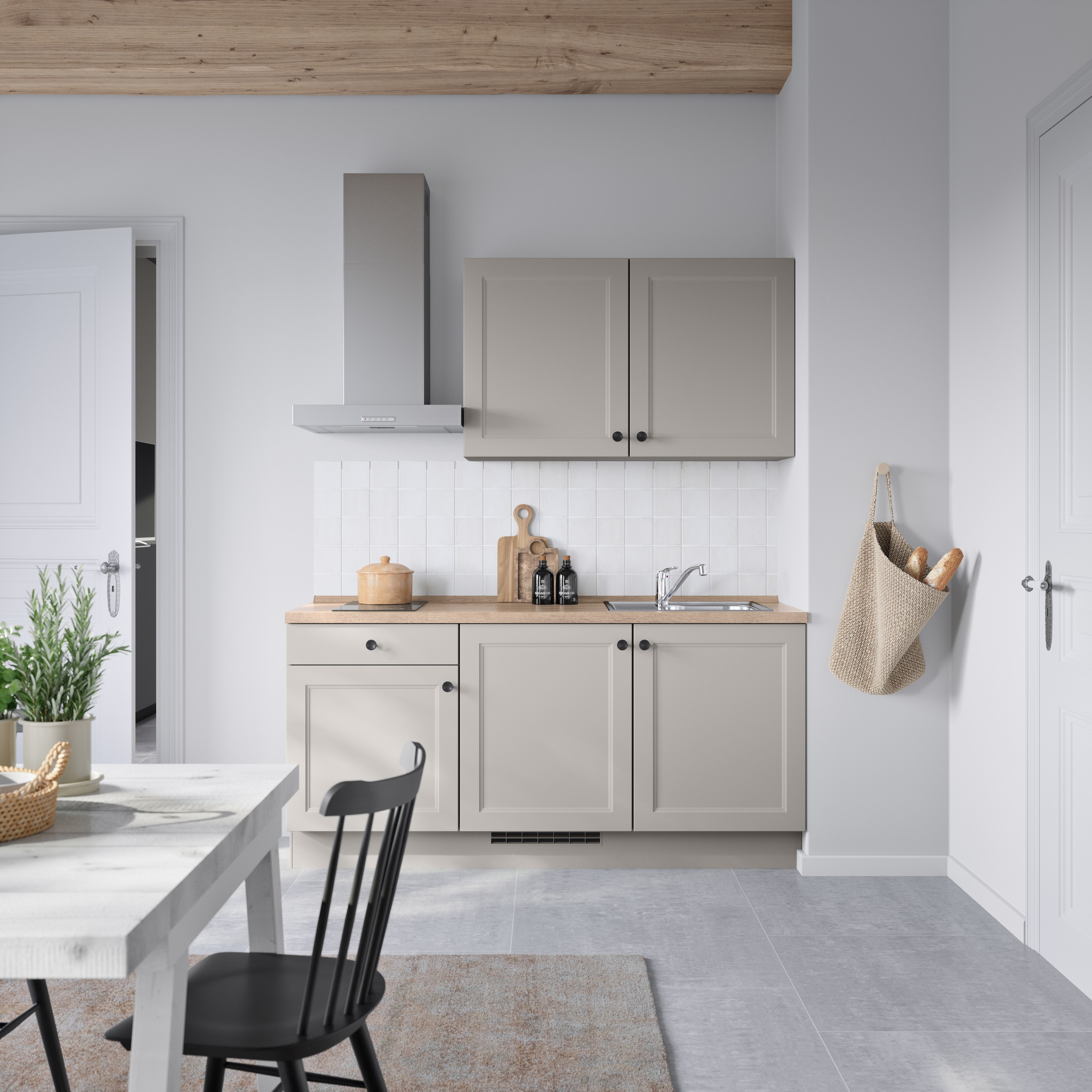 nobilia® Küchenzeile »"Cascada I"«, vormontiert, Ausrichtung wählbar, Breite 180 cm, wahlw. mit E-Geräten