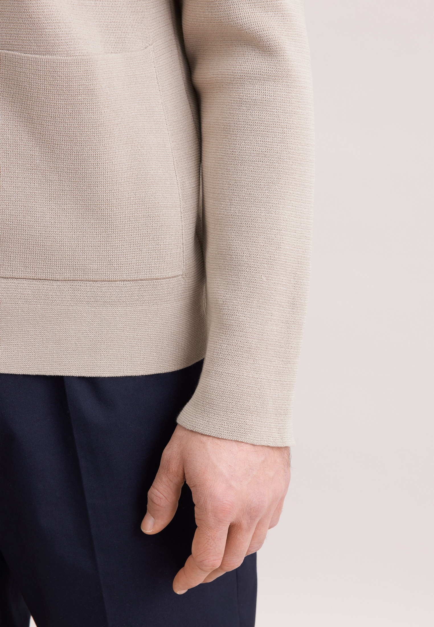 Seidensticker Schwarze Rose Men Cardigan Beige XL 3