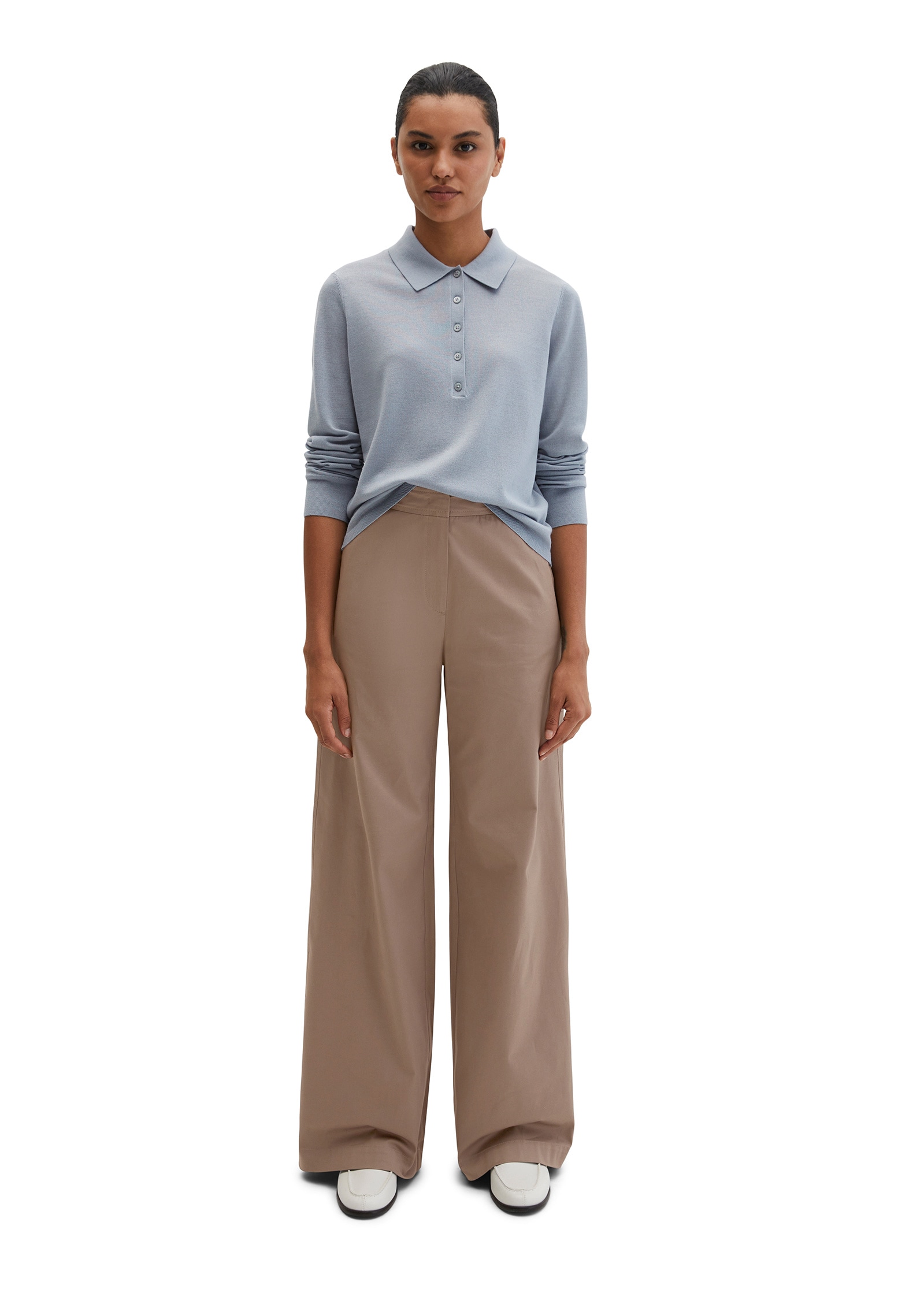 Marc O'Polo Strickpullover »aus edlem Merinowolle-Viskose-Mix«