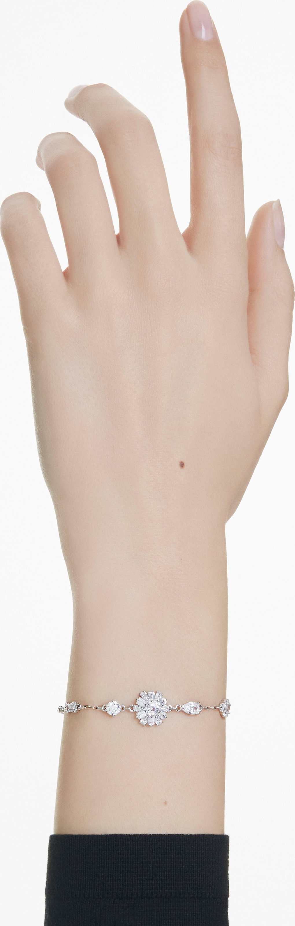 Swarovski Armband »Idyllia E Florere Schneeflocke«, mit Swarovski® Zirkonia (synth.)