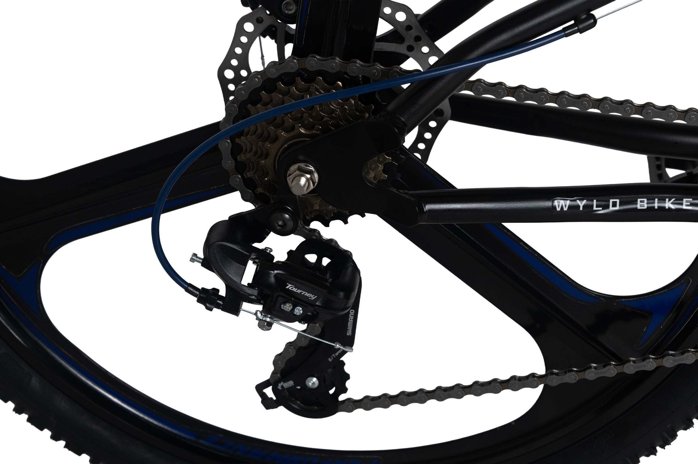 WYLD Mountainbike 21 Gang Shimano Tourney Schaltwerk Kettenschaltung