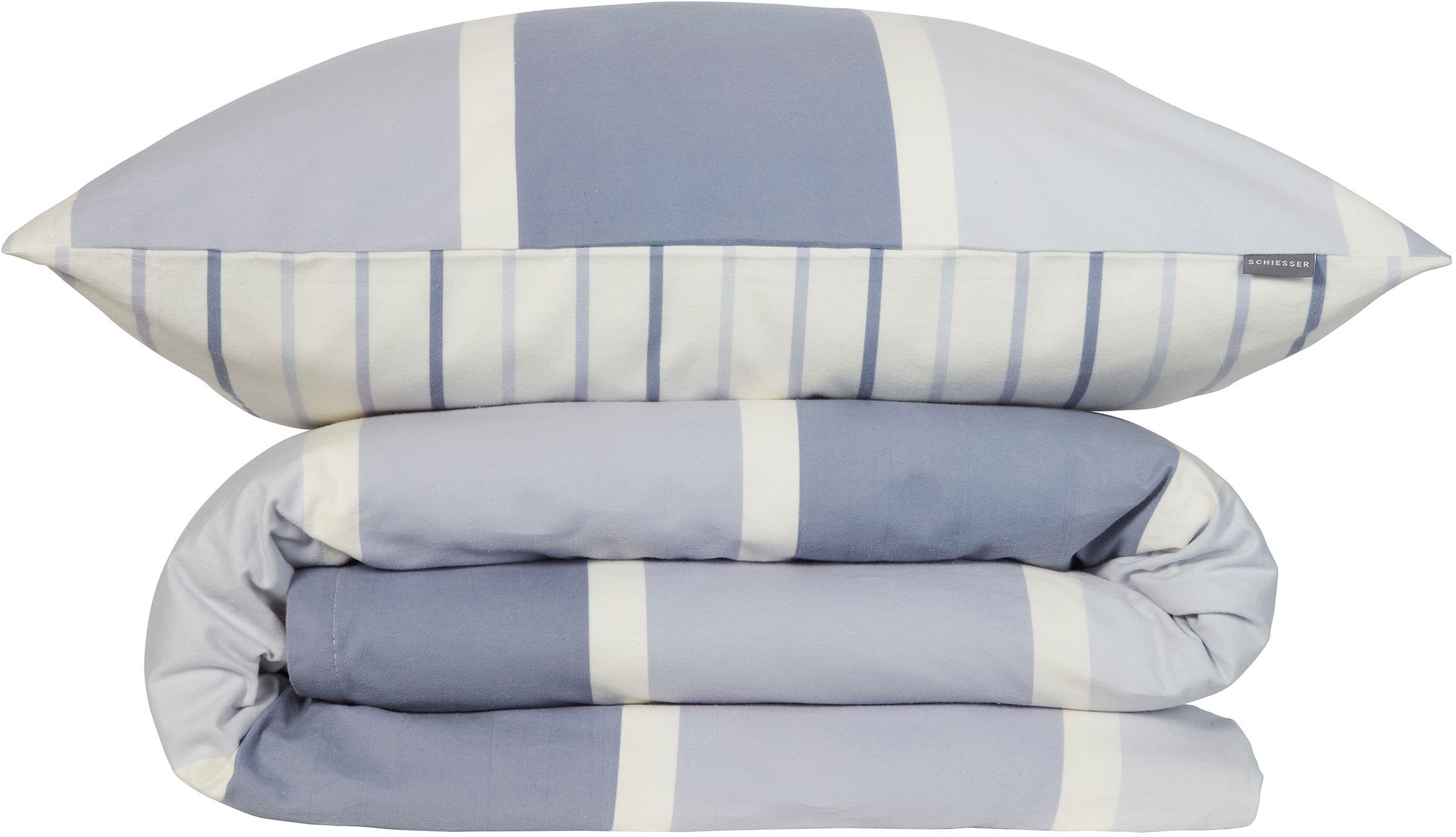 Schiesser Wendebettwäsche »Brody aus weicher Baumwolle mit klassichen Streifen«, Made in Green