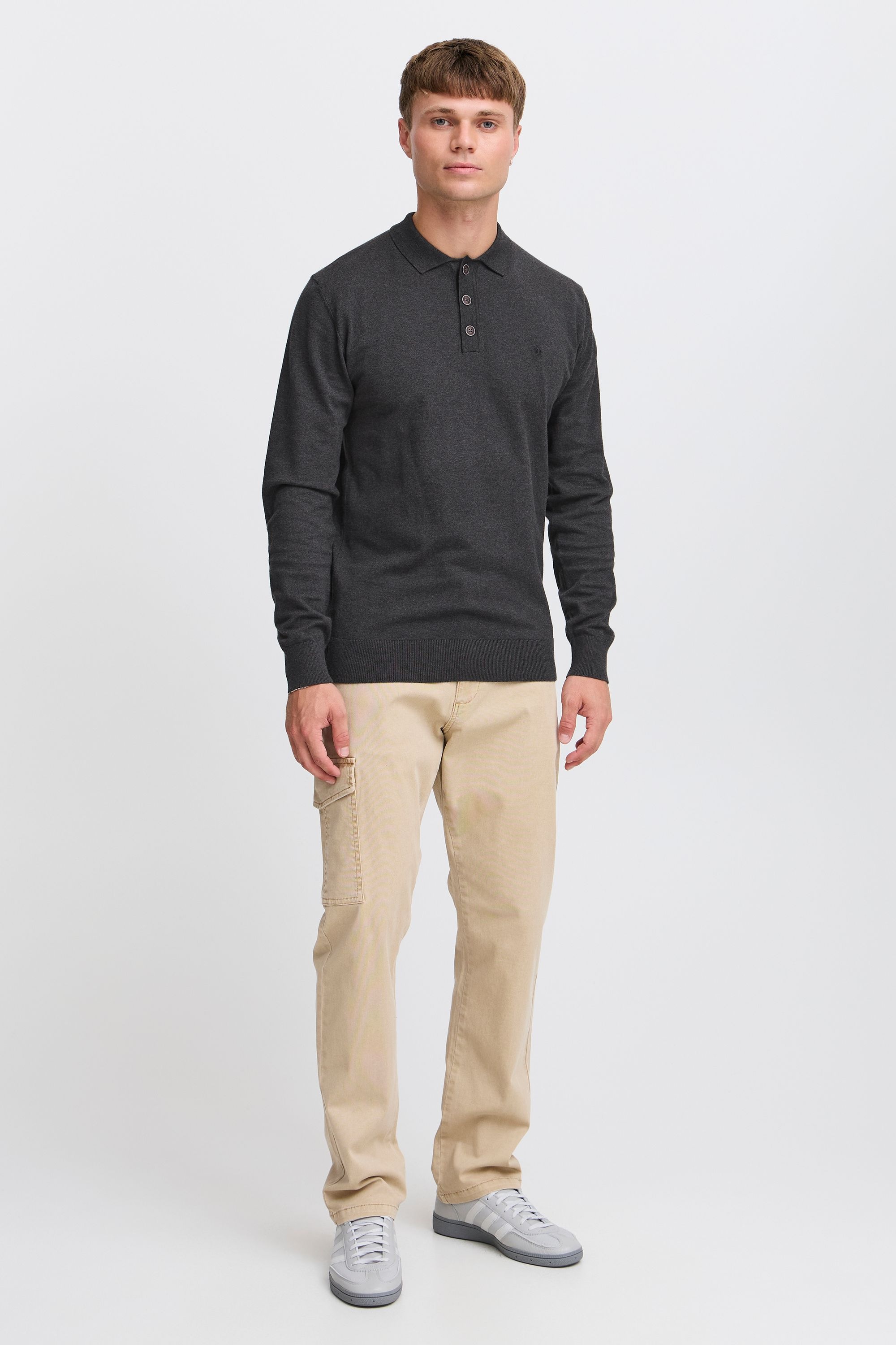 Indicode Strickfleece-Pullover »Strickpullover IDBellox«