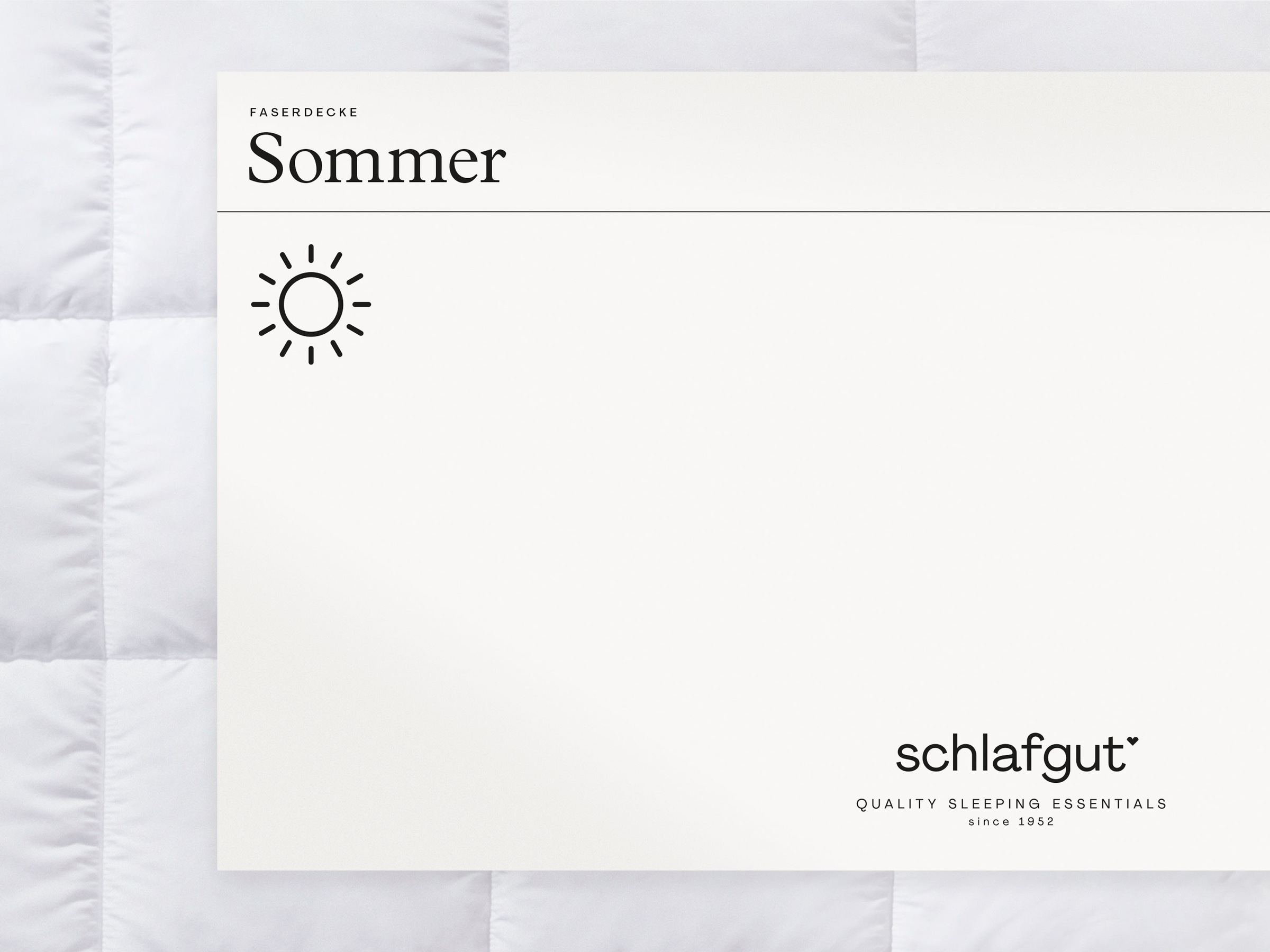 Thumbnail - Schlafgut Kunstfaserbettdecke "Casual" leicht 1 Stk. tlg. langlebige Bettdecke in 135x200 oder 155x220 cm, Sommer oder W...