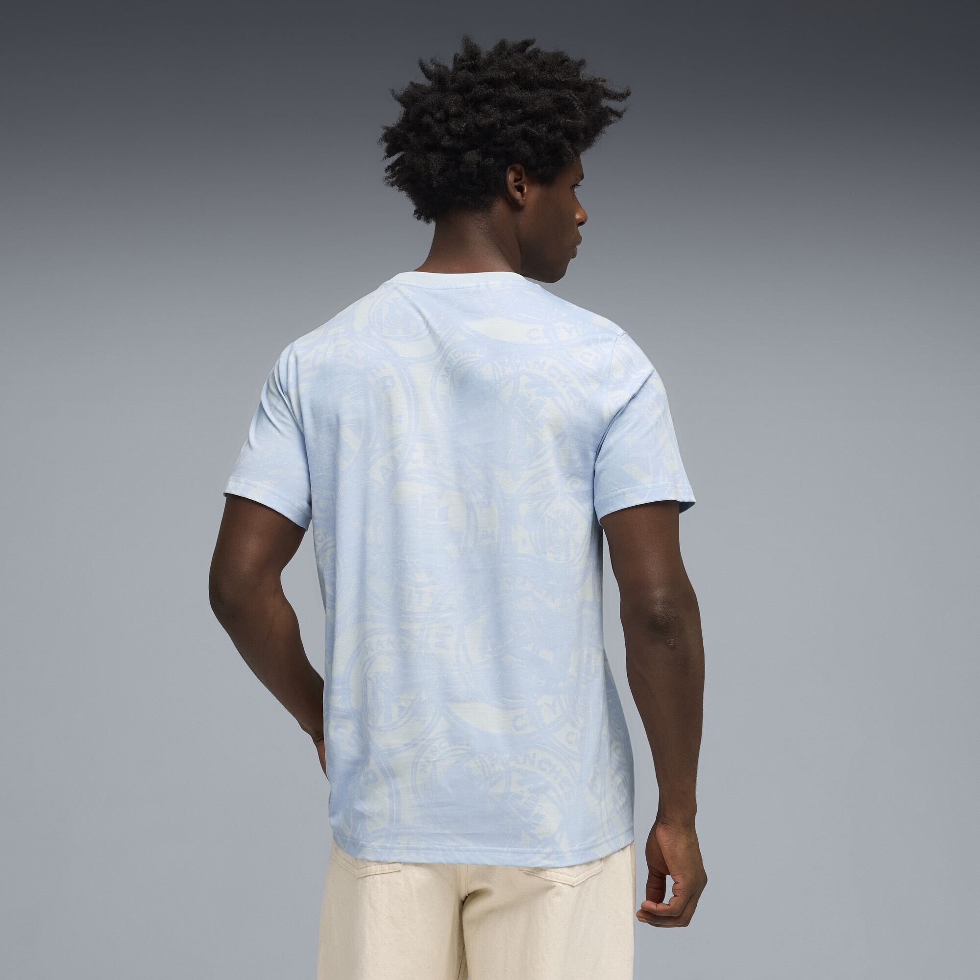 PUMA T-Shirt »Manchester City ftblCulture T-Shirt mit Print Herren«