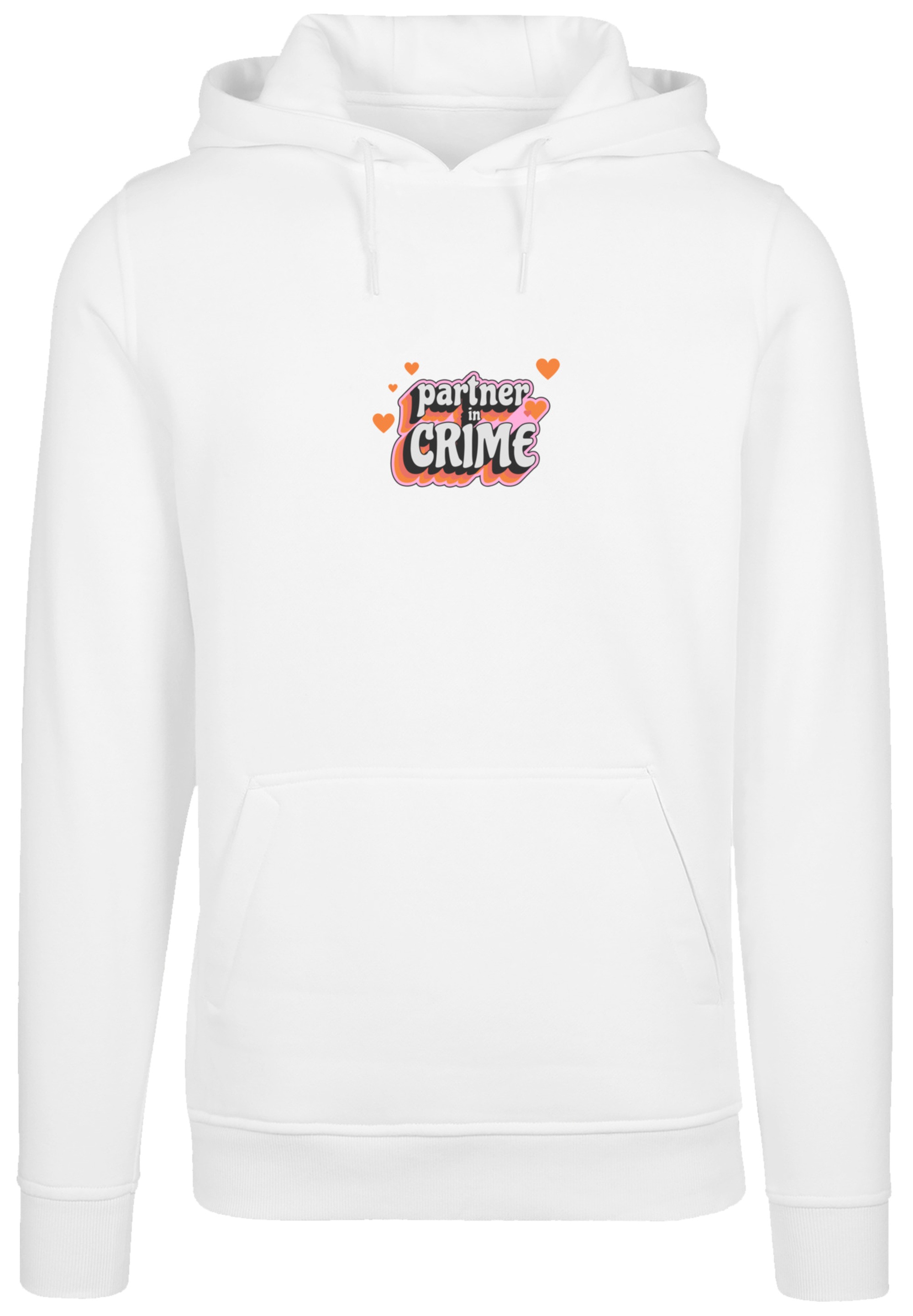 F4NT4STIC Kapuzenpullover »Partner In Crime Valentinstag Partner Design«, Premium Qualität