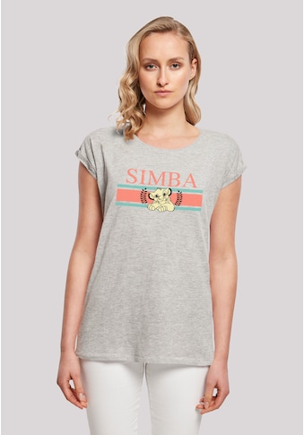 T-Shirt »Disney König der Löwen Simba Stripes«