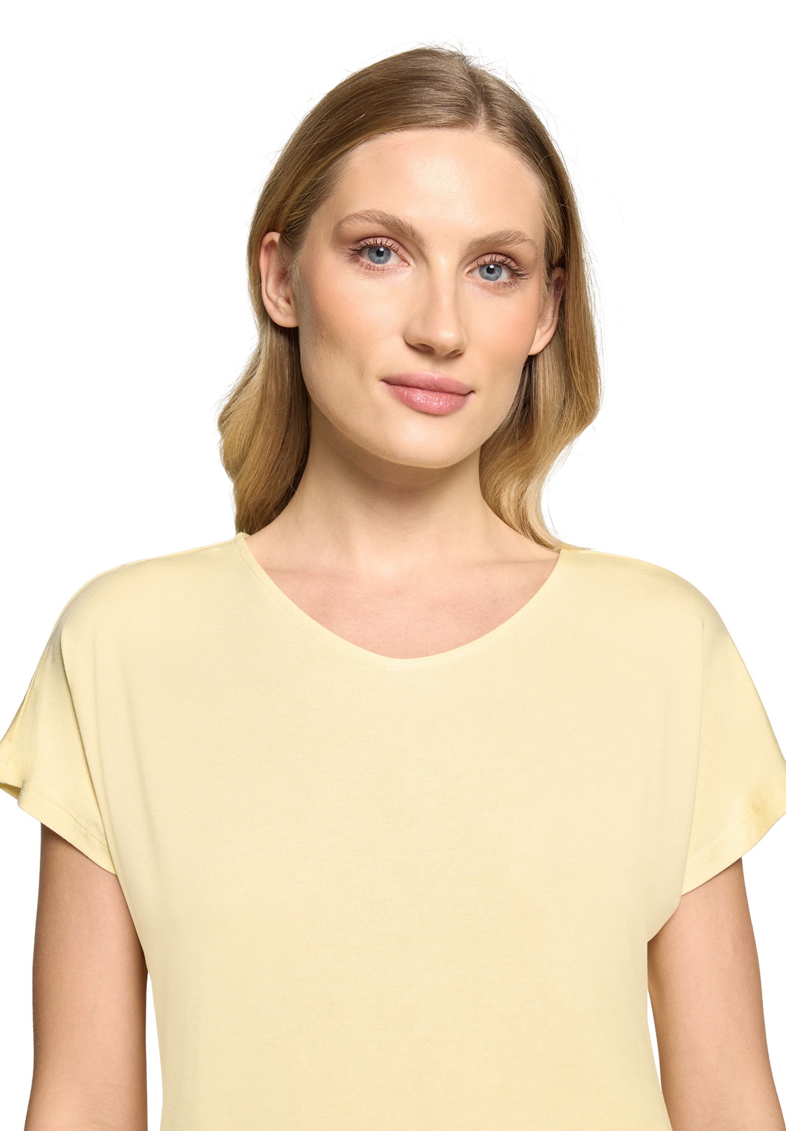 Betty Barclay Kurzarmshirt »Damen mit V-Ausschnitt« 1