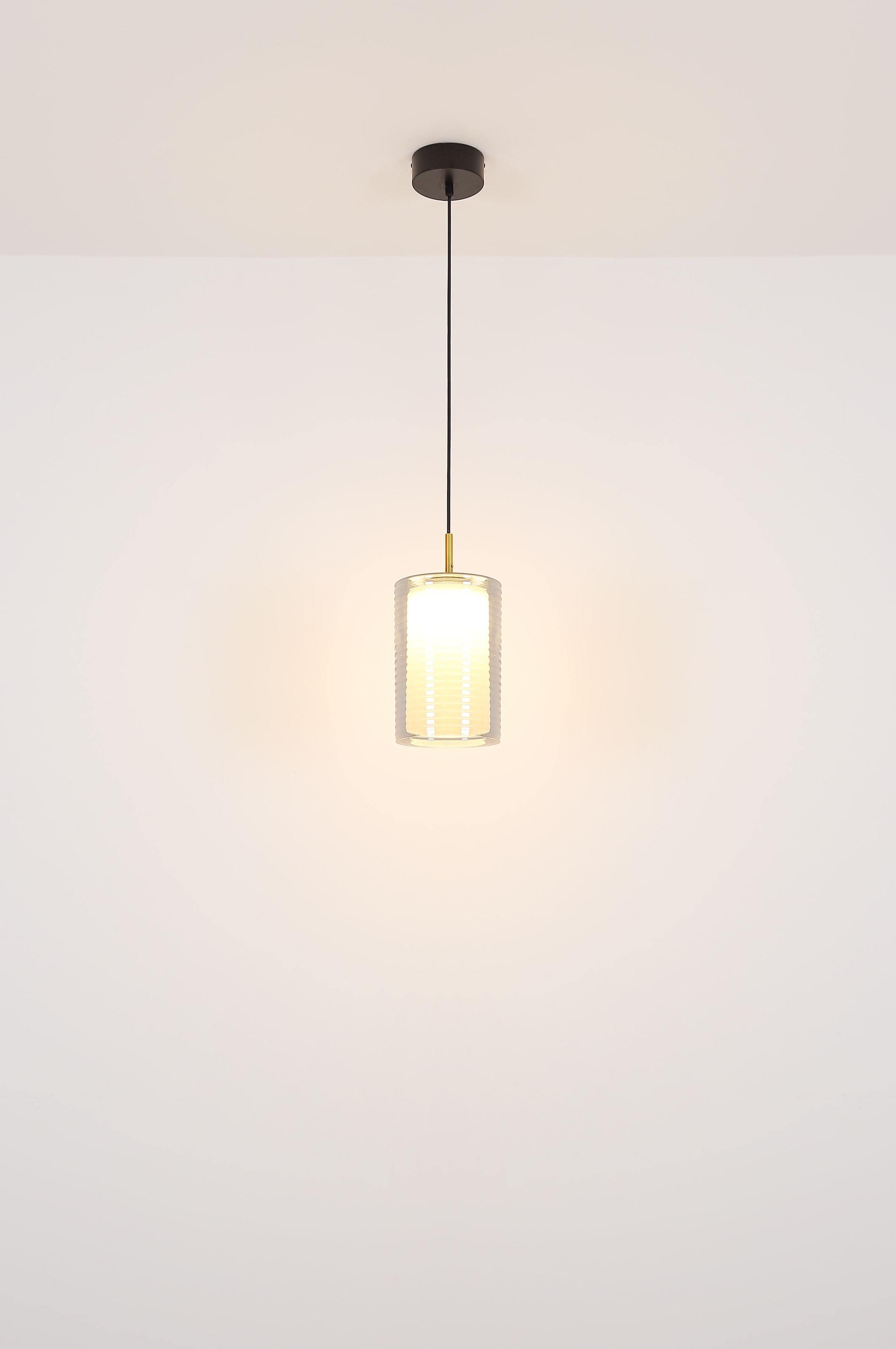 GLOBO LIGHTING LED Pendelleuchte »LAMPIGNA«, Leuchtmittel LED-Modul | LED fest integriert, Hängelampe/Hängeleuchte/Wohnzimmer/Esstisch/rauchfarben