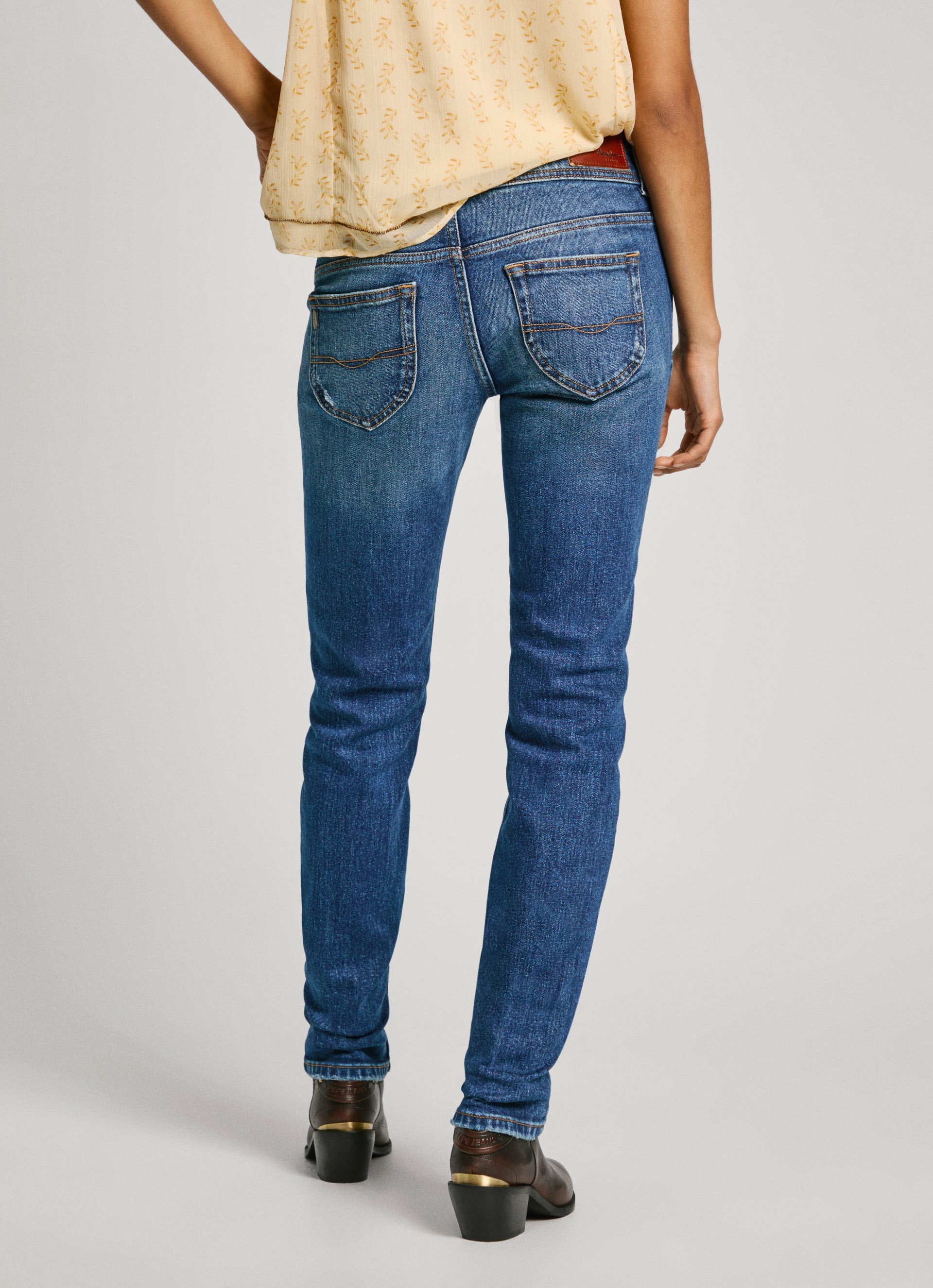 Pepe Jeans Slim-fit-Jeans "SLIM JEANS LW" günstig online kaufen