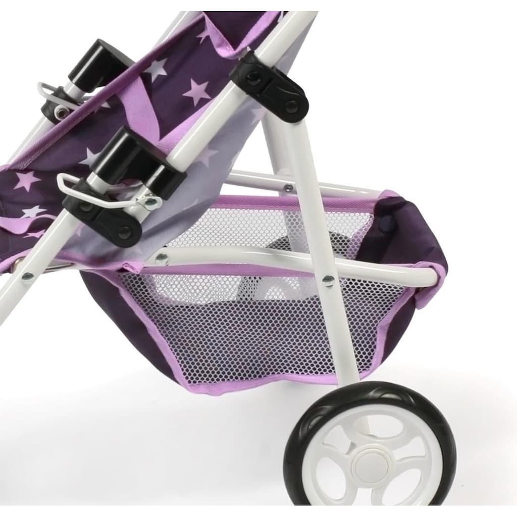 CHIC2000 Puppenbuggy »Jogging-Buggy Lola, Stars Lila«