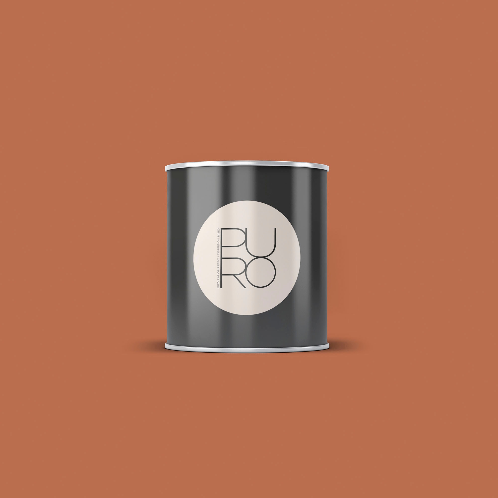 A.S. Création Wandfarbe »Premium Innenwandfarbe PURO Tuchmatt dusty orange« ideal für Wohnzimmer, Schlafzimmer, Flur und Küche, Farbwelt Orange