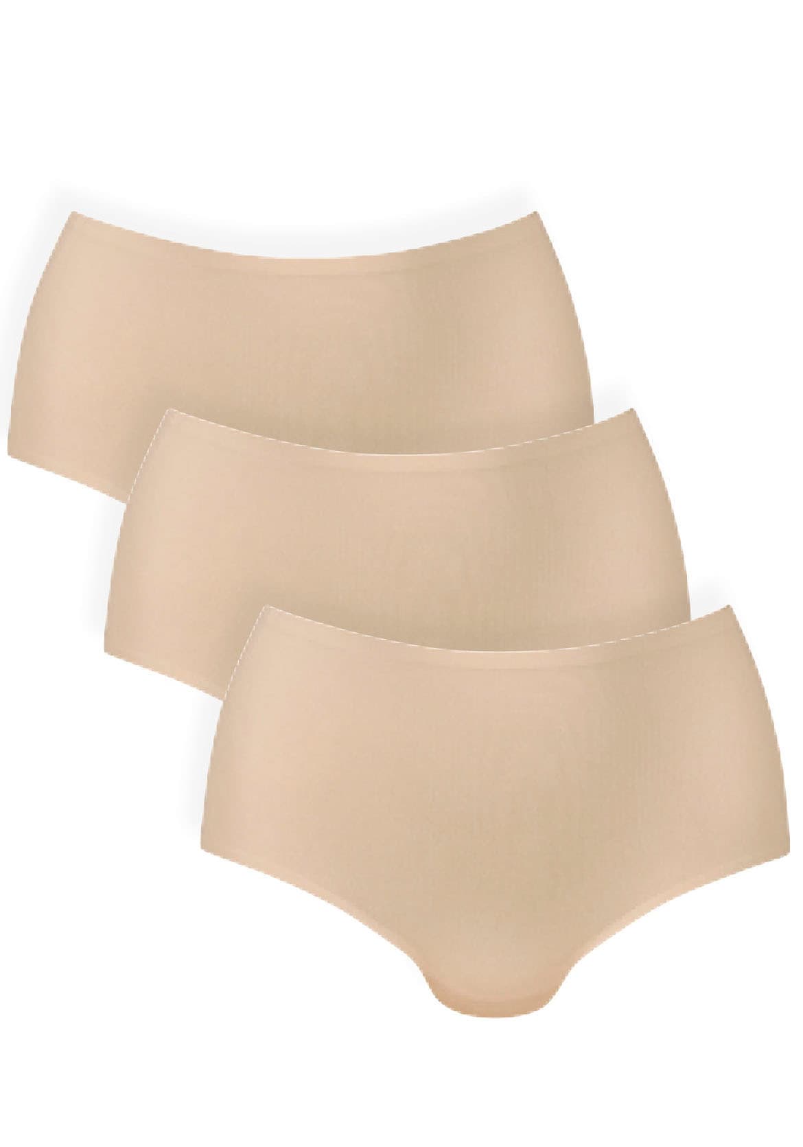 Anita since 1886 High-Waist-Slip "Essential High-Waist- Slip 3-er Pack", (3er Pack), unsichtbar unter enger Kleidung, na