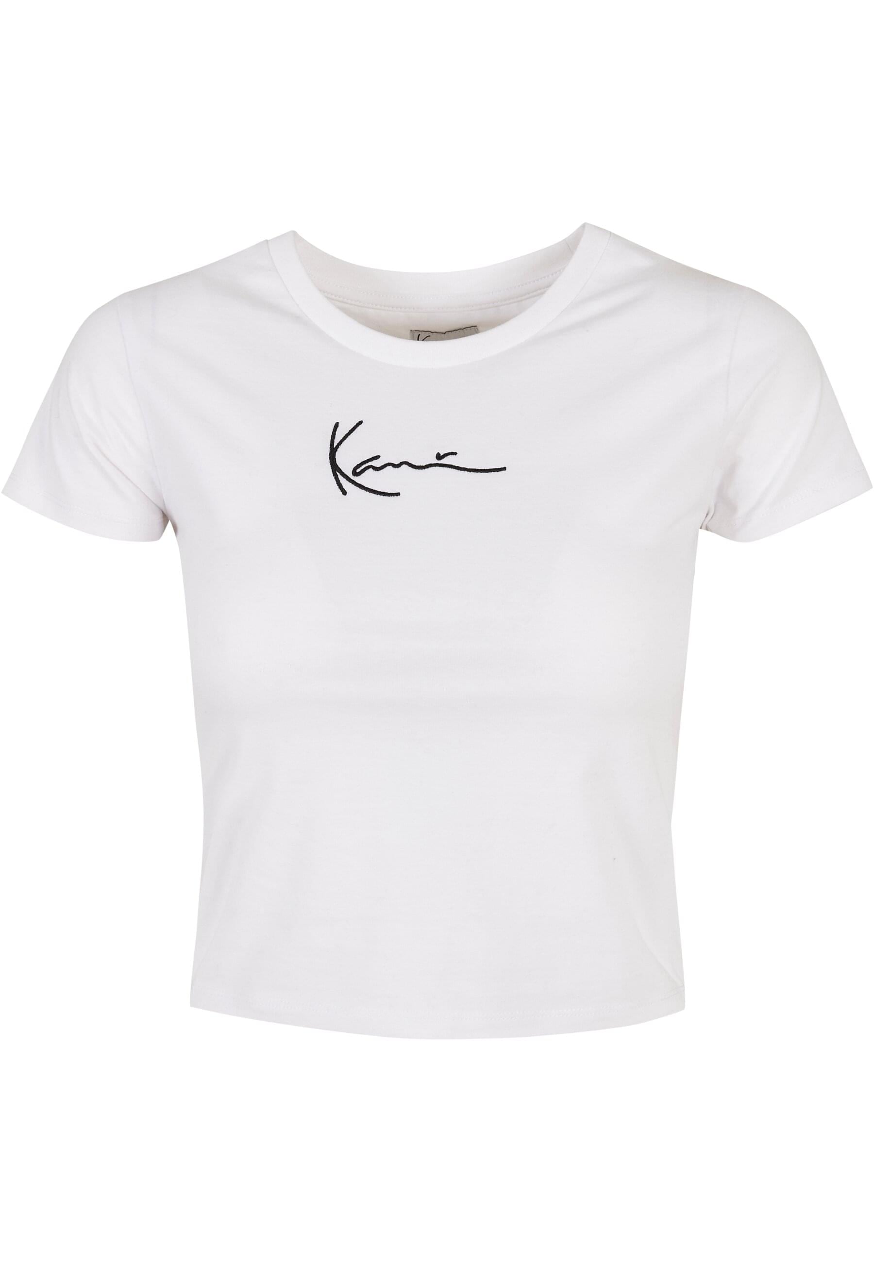 T-Shirt »Karl Kani Damen KKWQ22002WHT KK Small Signature Short Tee«, (1 tlg.)