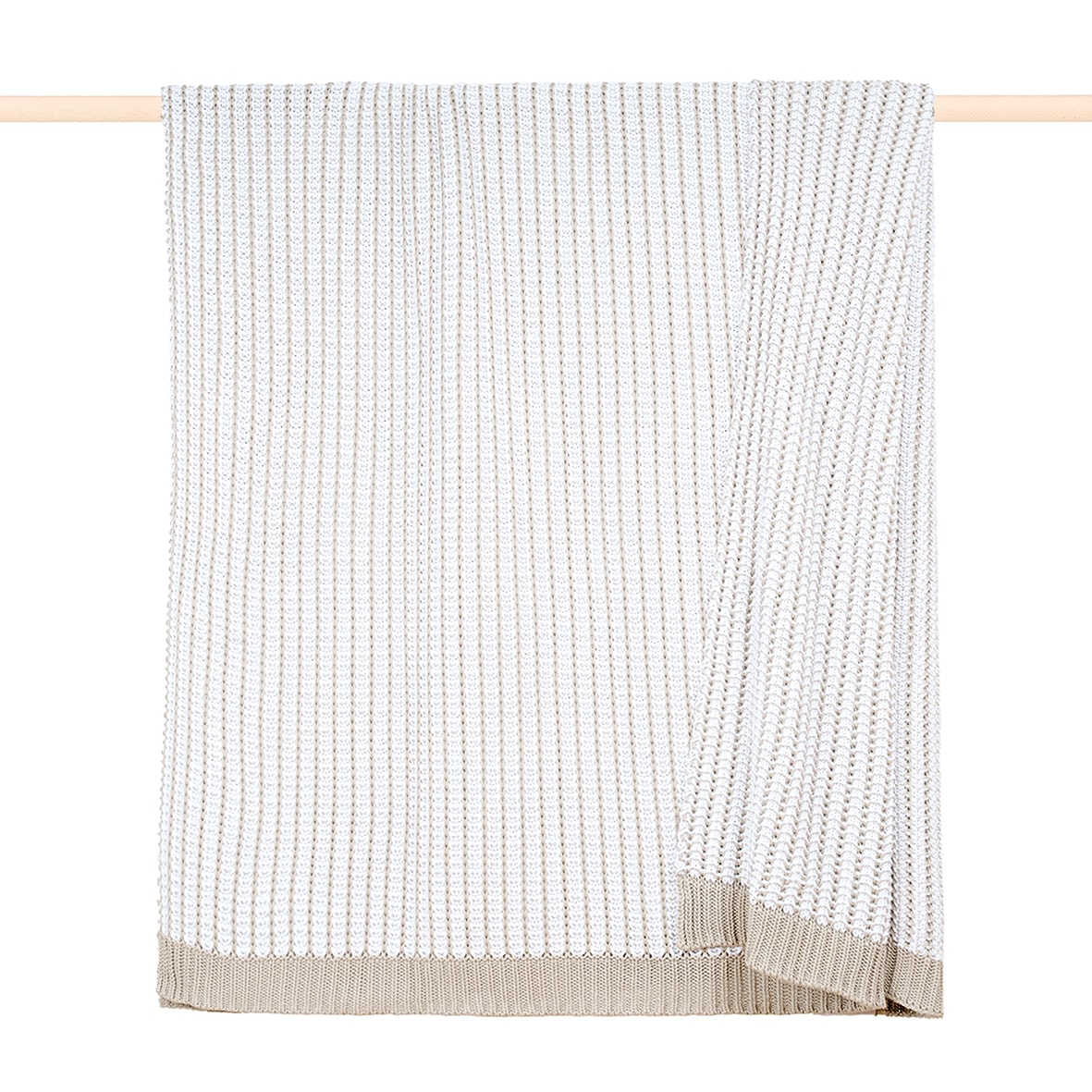 PAD Wohndecke "Breeze" Made in Europe, gewebt, reine Baumwolle, 130x170 cm